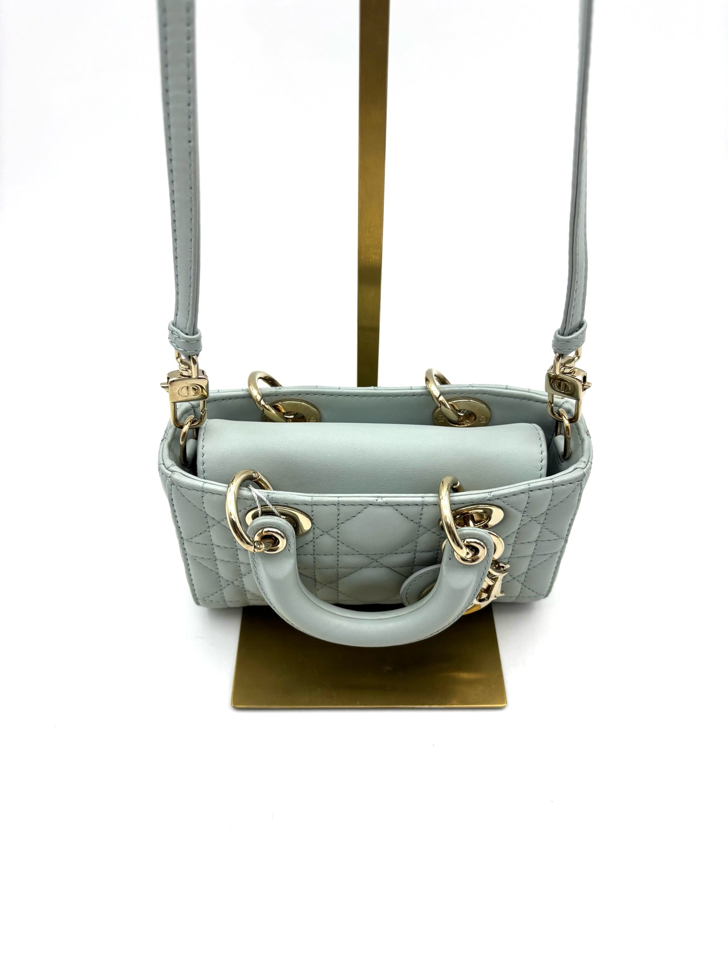 Dior - Lady D-Joy - Leather - Blue - (mini)