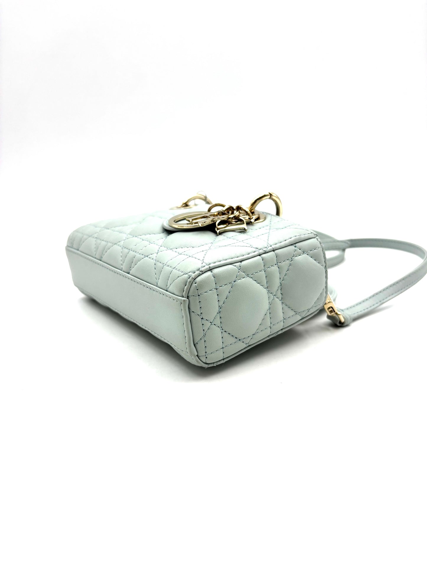 Dior - Lady D-Joy - Leather - Blue - (mini)