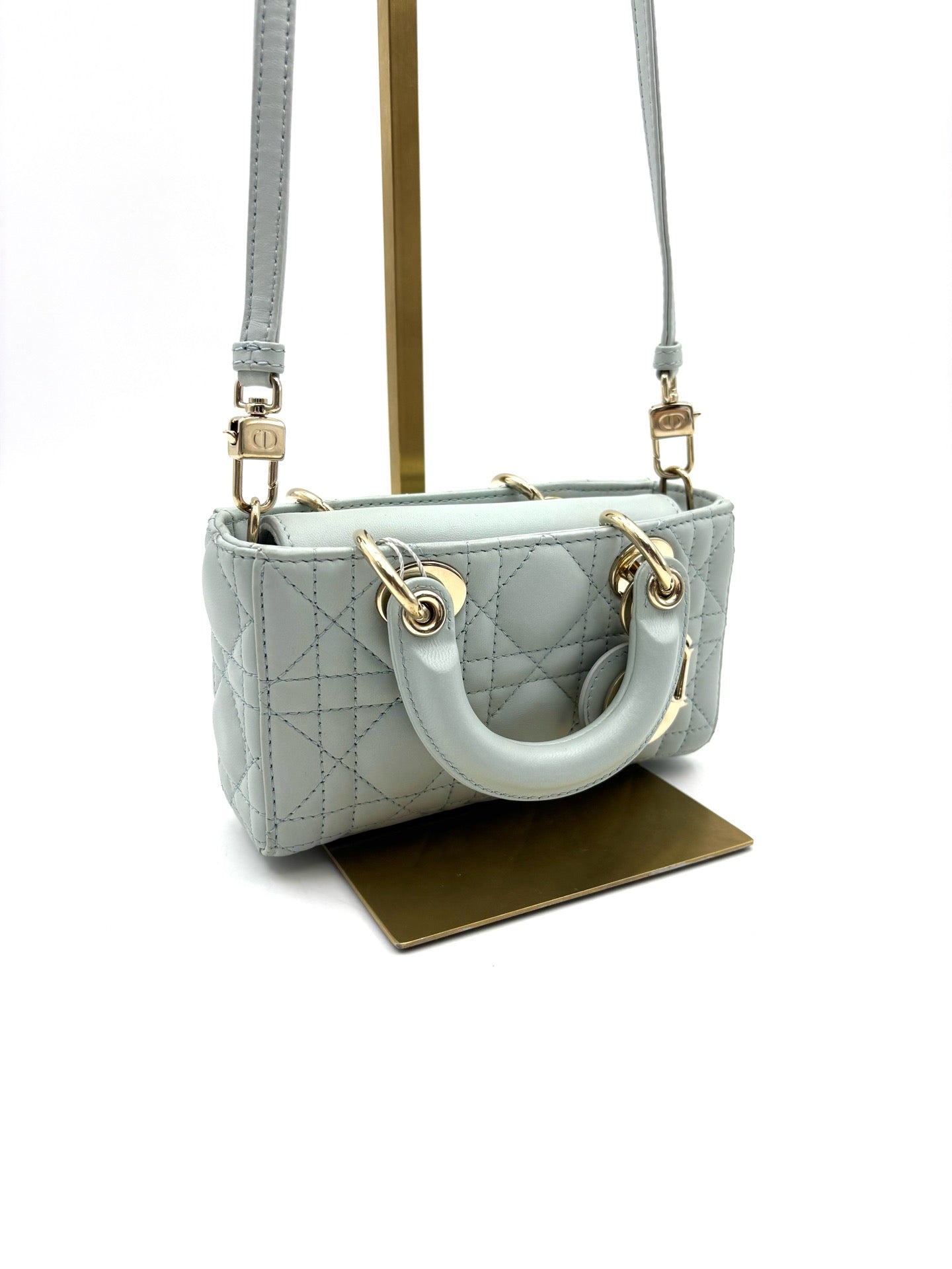 Dior - Lady D-Joy - Leather - Blue - (mini)
