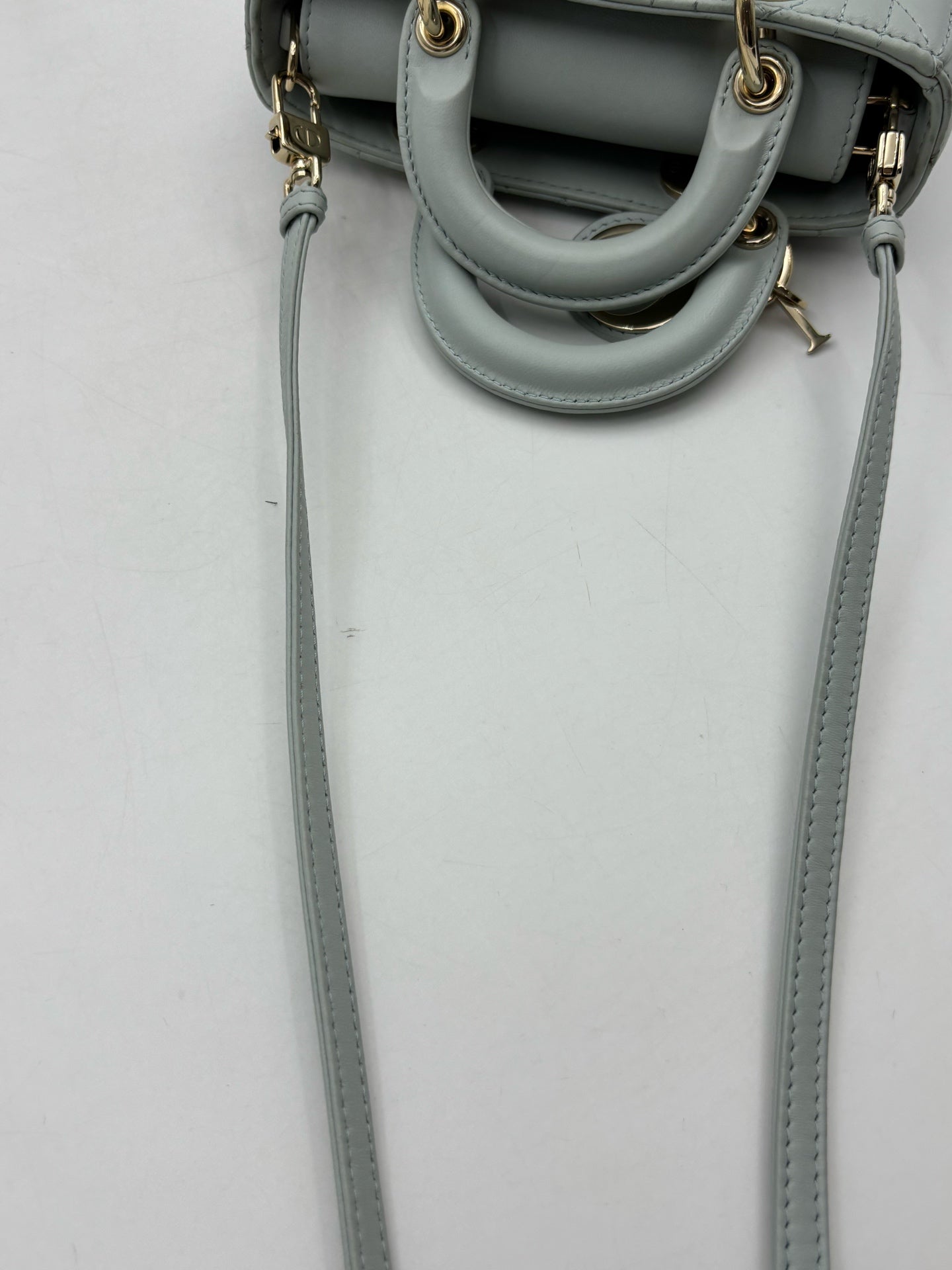 Dior - Lady D-Joy - Leather - Blue - (mini)