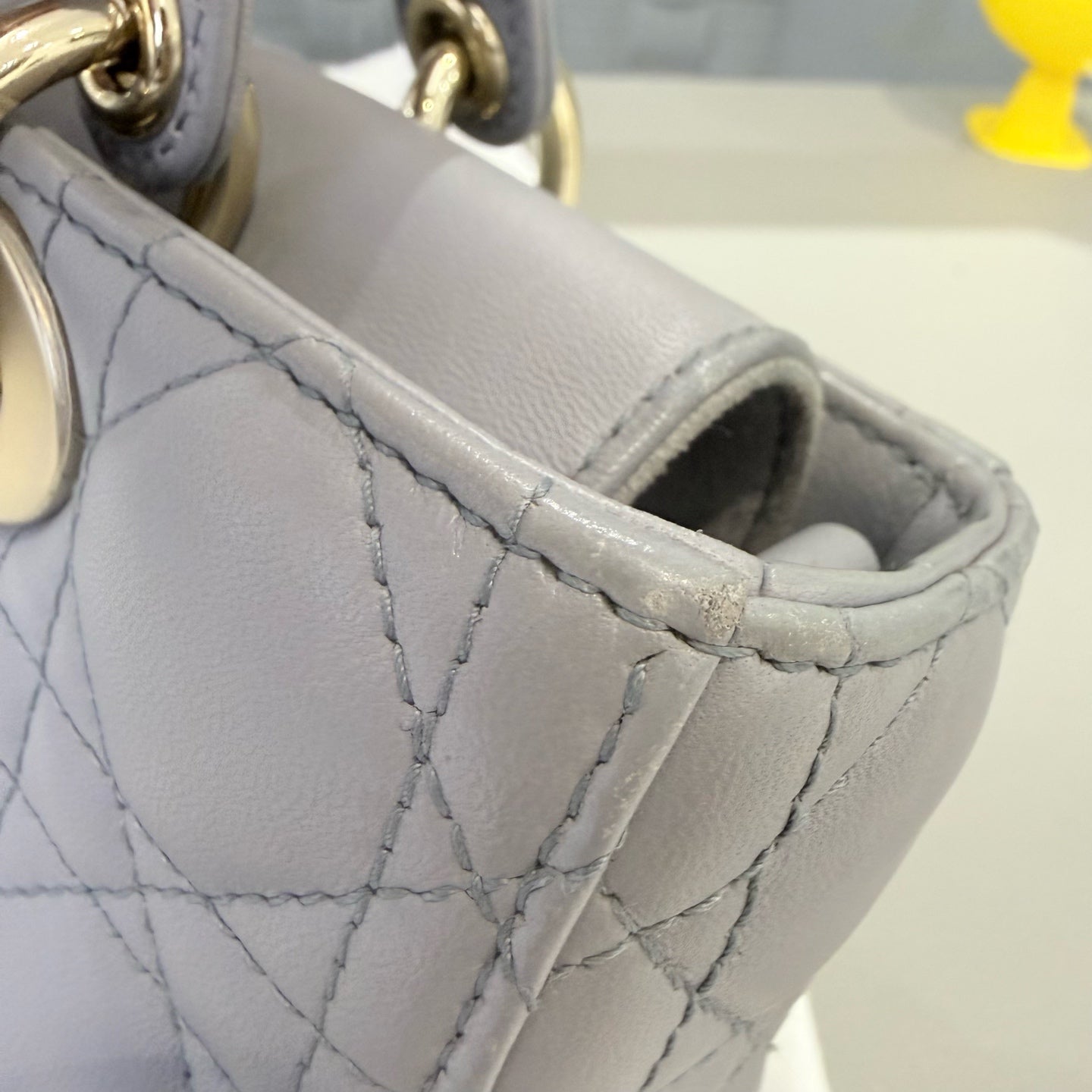 Dior - Lady D-Joy - Leather - Grey - (mini)