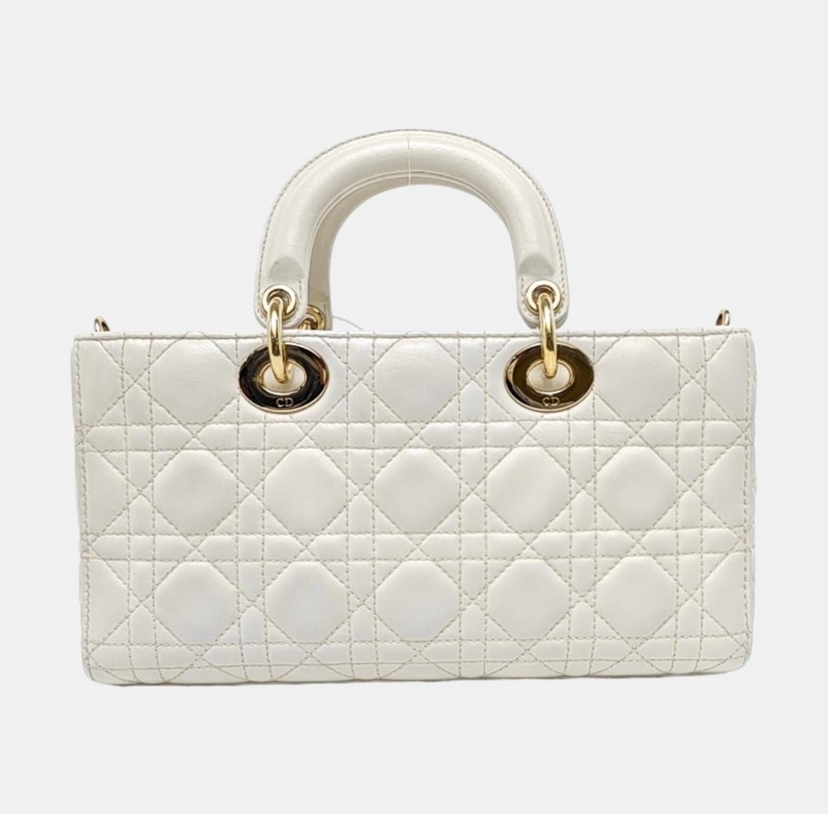 Dior - Lady D-Joy - Leather - White - (small)