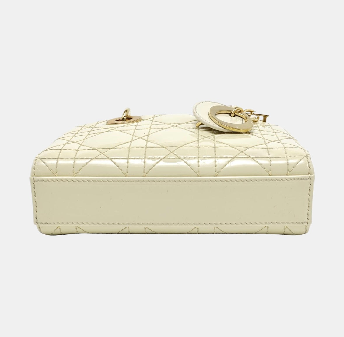 Dior - Lady D-Joy - Patent leather - Beige - (mini)