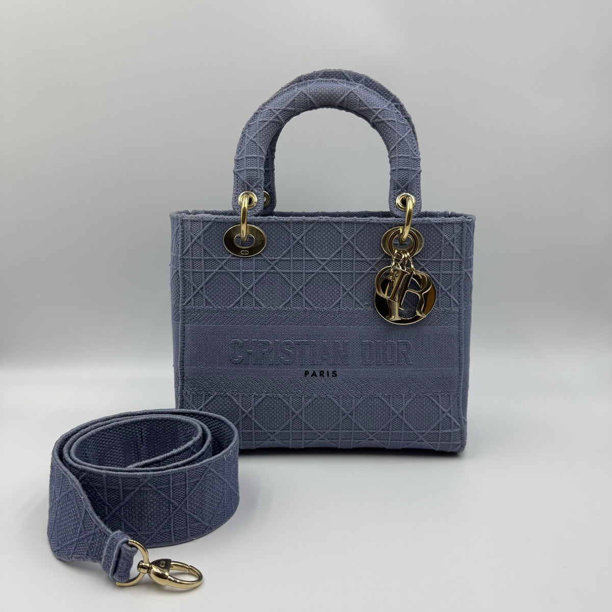 Dior - Lady D-Lite - Cloth - Blue - (medium)