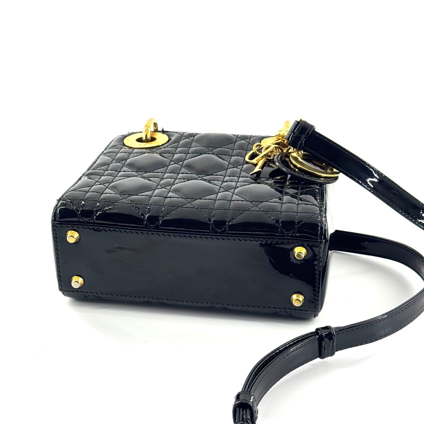 Dior - Lady Dior - Patent leather - Black