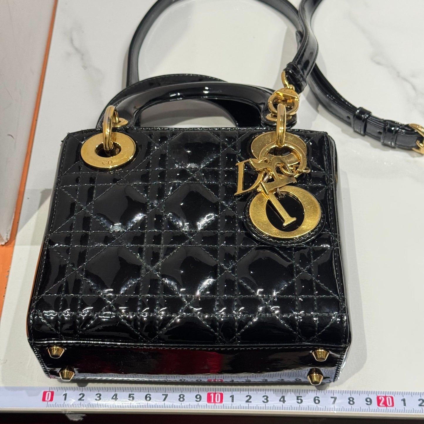 Dior - Lady Dior - Patent leather - Black