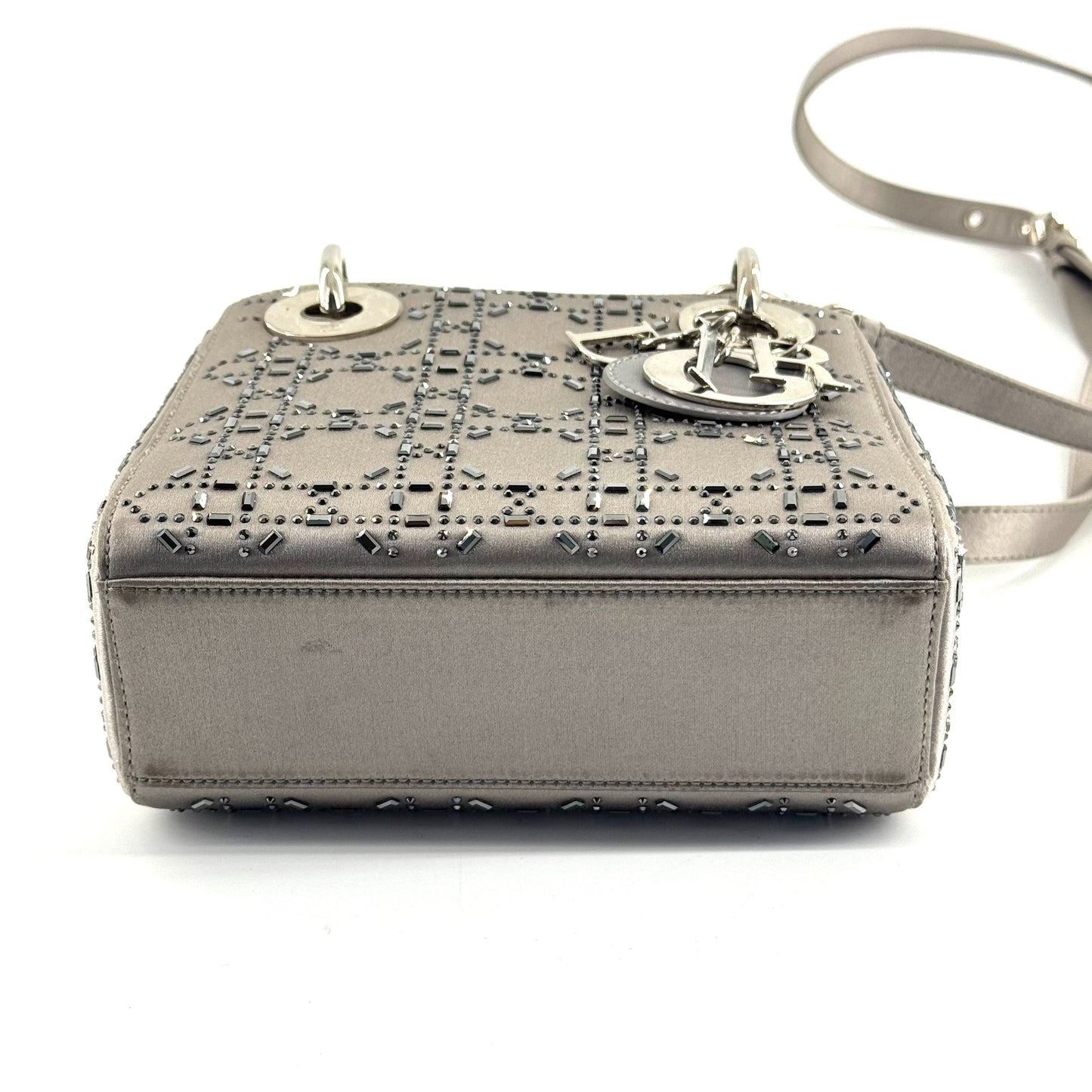 Dior - Lady Dior - Satin - Grey