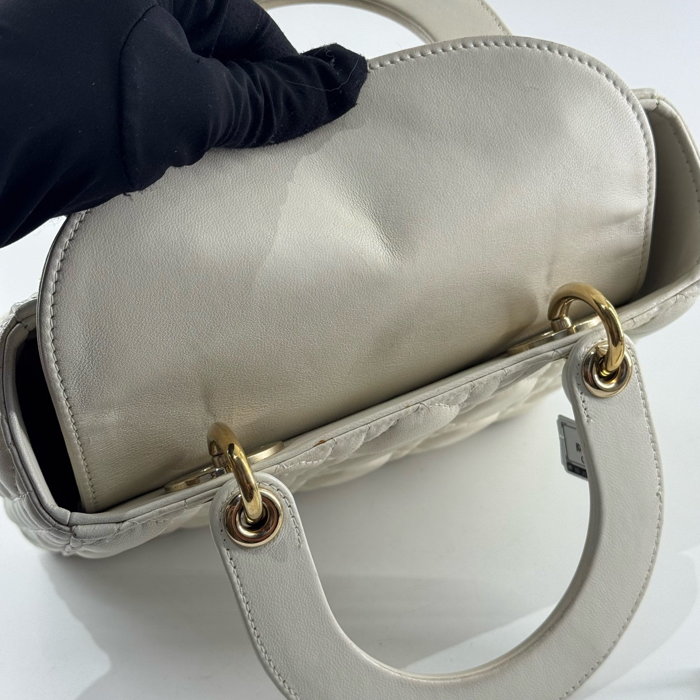Dior - Lady Dior - Leather - White