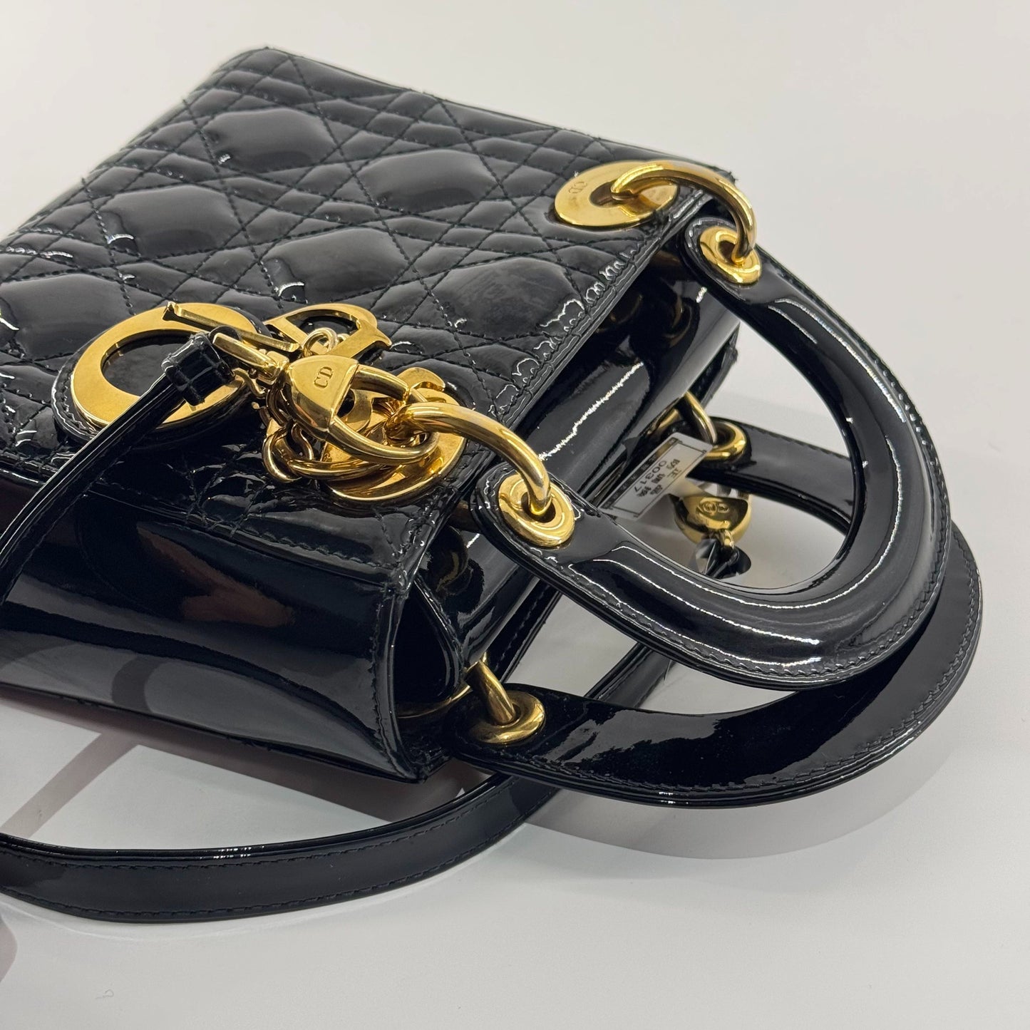 Dior - Lady Dior - Patent leather - Black