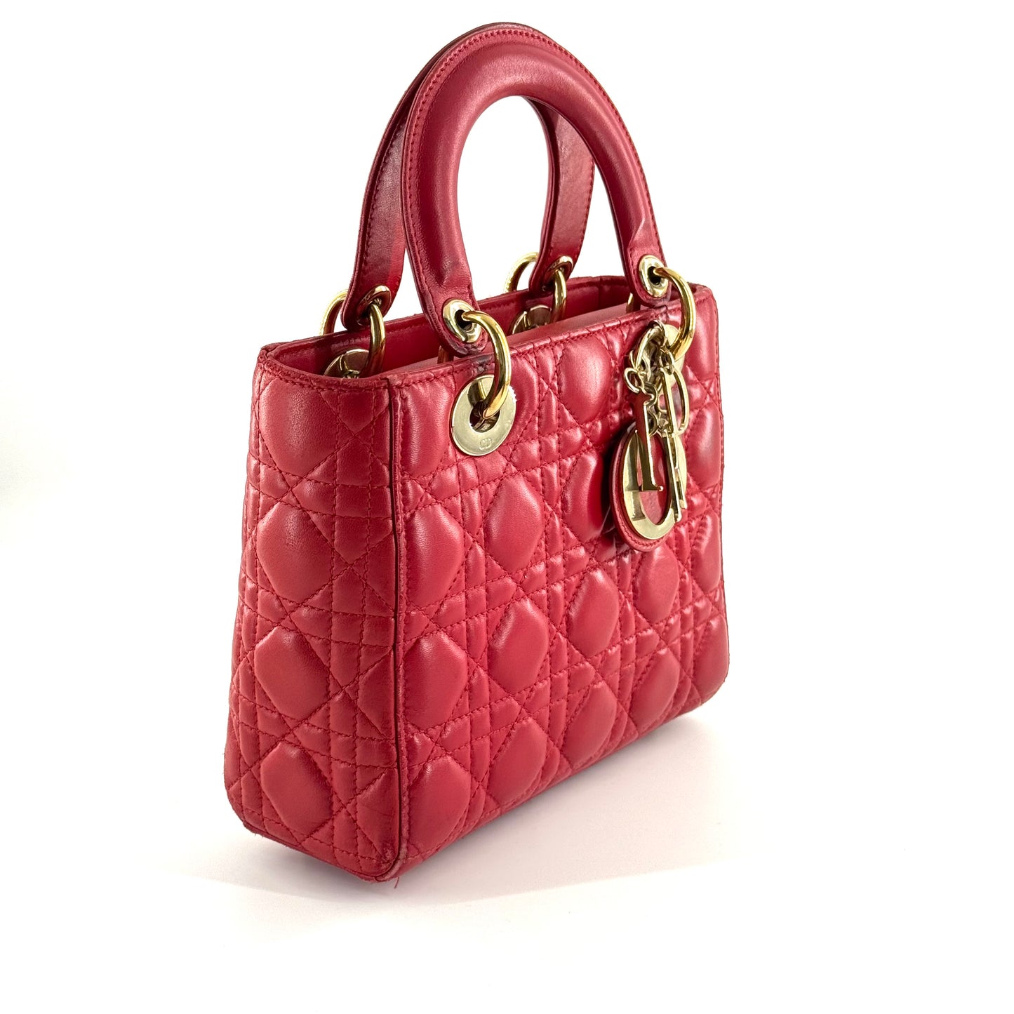 Dior - Lady Dior - Leather - Red