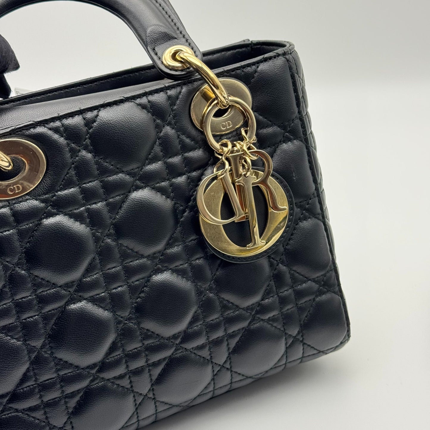 Dior - Lady Dior - Leather - Black