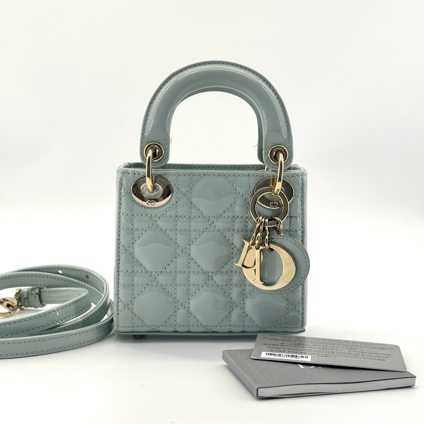 Dior - Lady Dior - Patent leather - Blue
