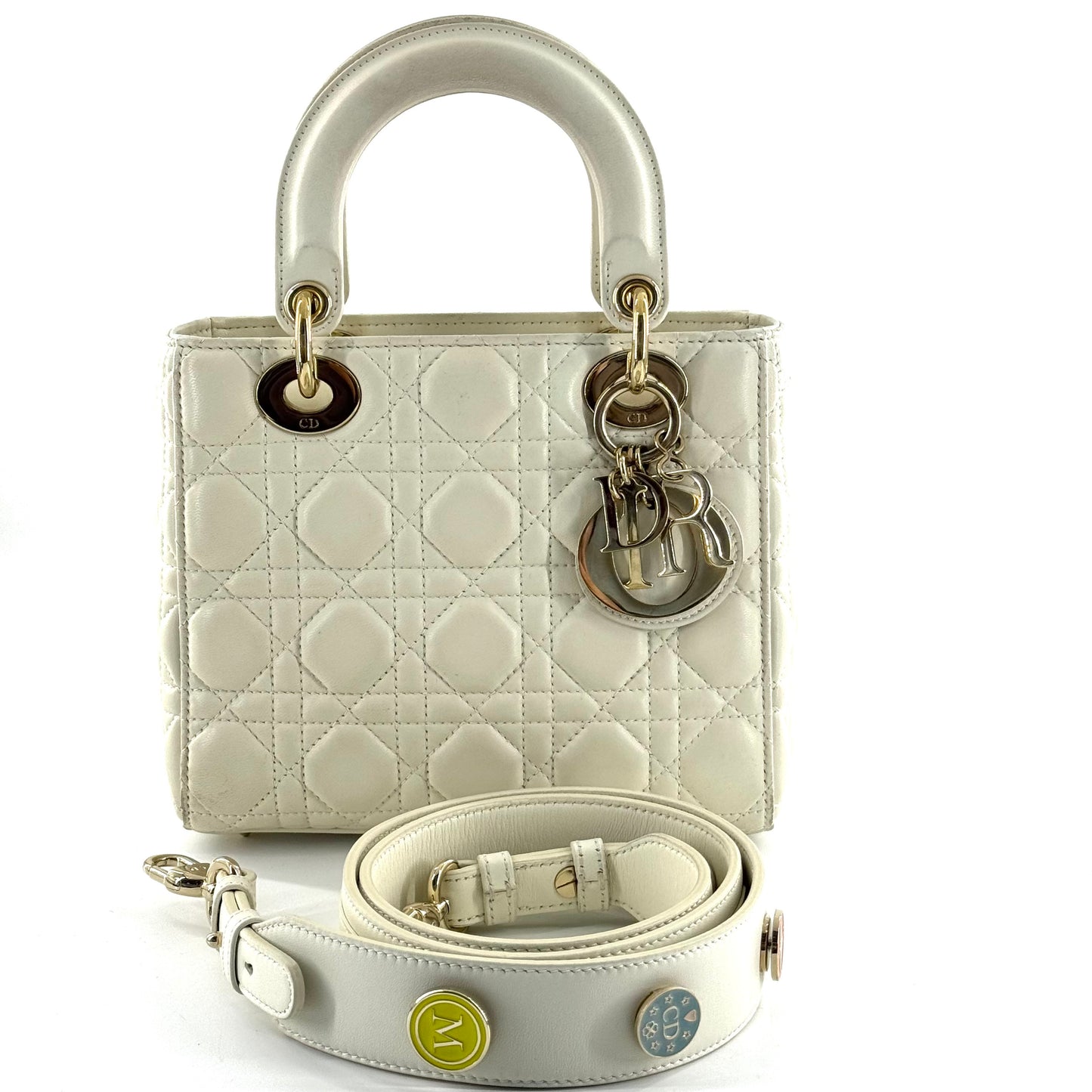 Dior - Lady Dior - Leather - White