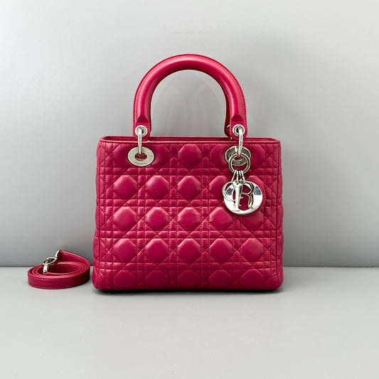 Dior - Lady Dior - Leather - Pink