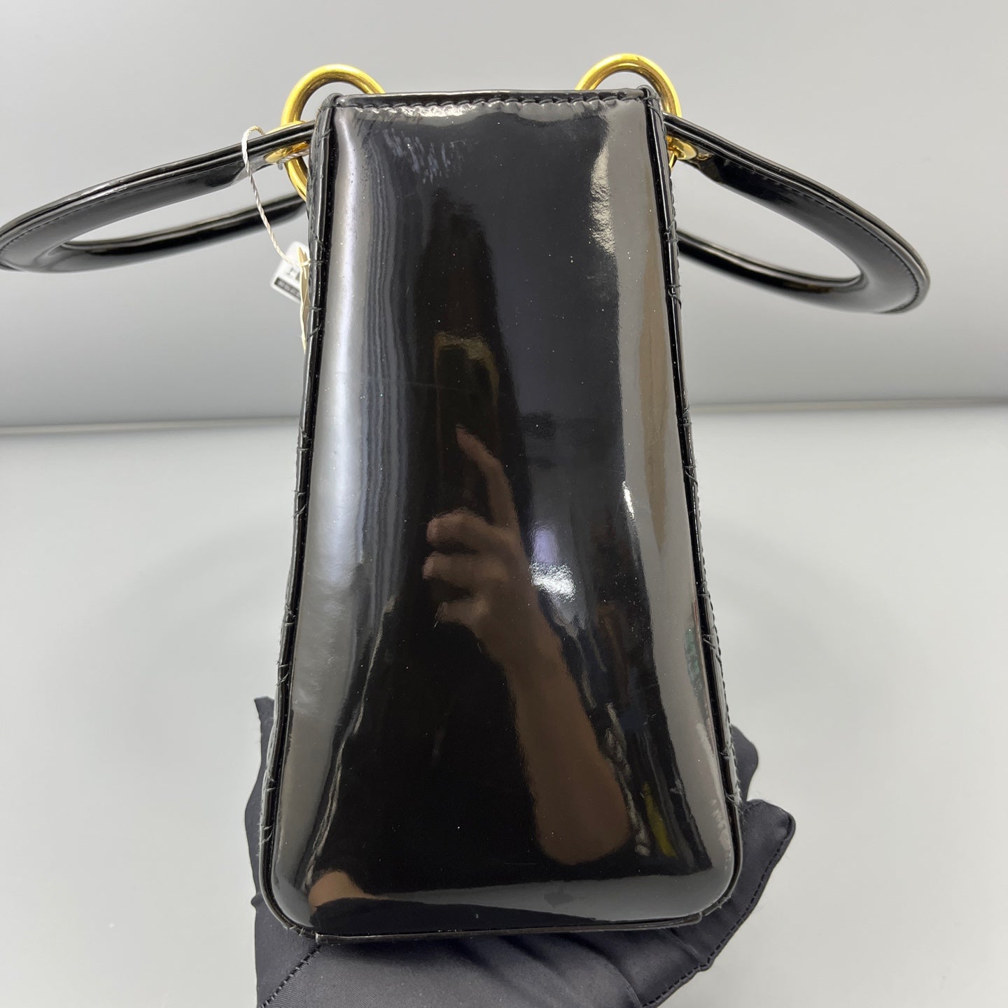 Dior - Lady Dior - Patent leather - Black
