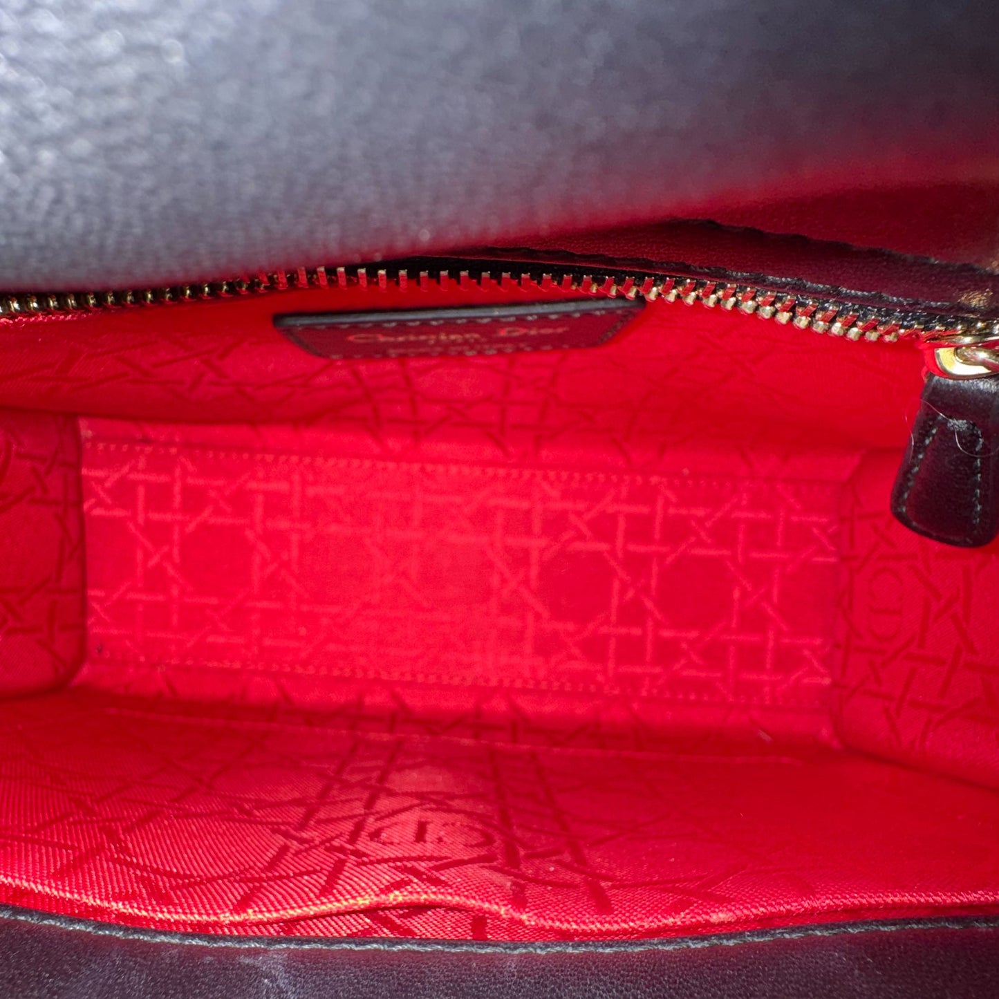 Dior - Lady Dior - Leather - Black