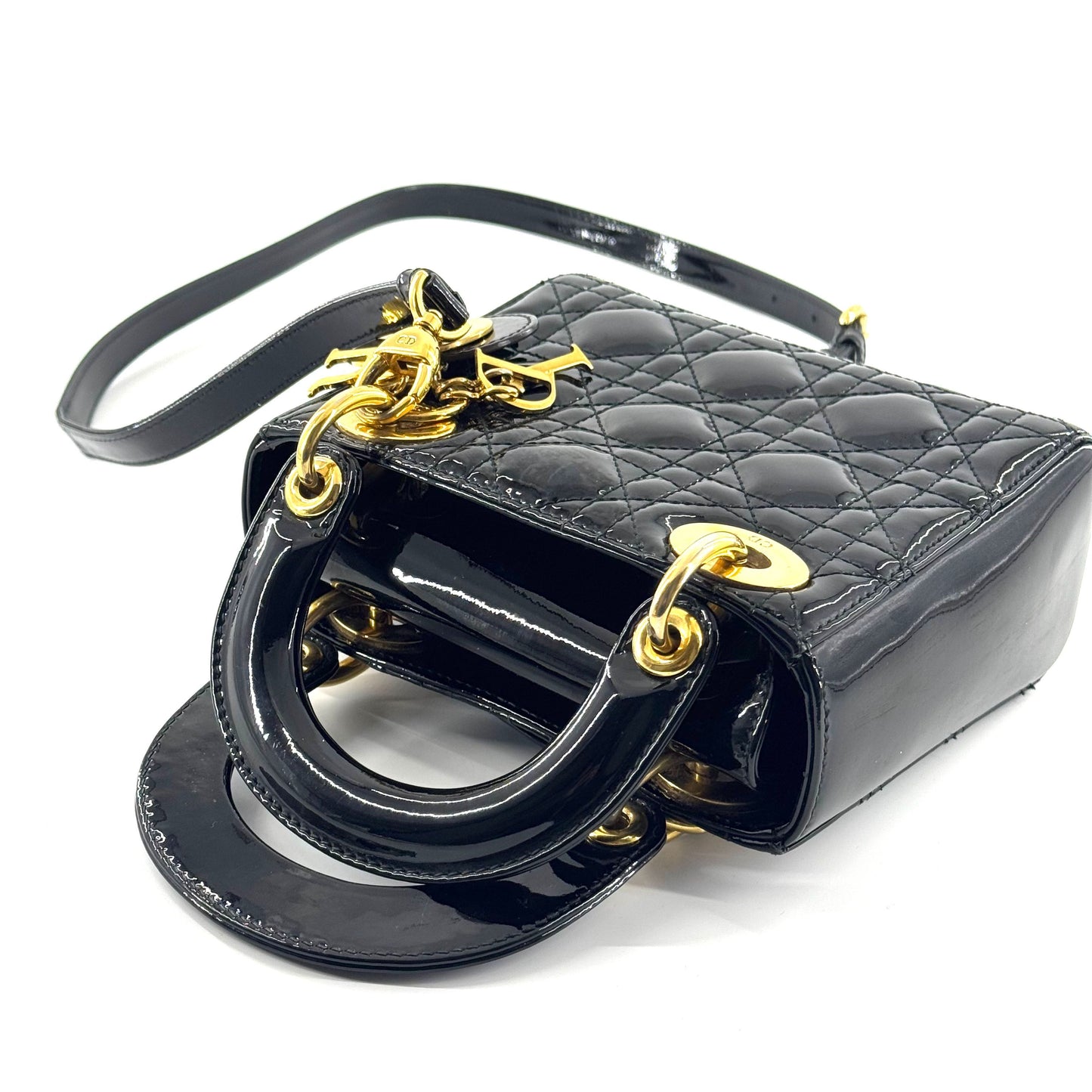 Dior - Lady Dior - Patent leather - Black