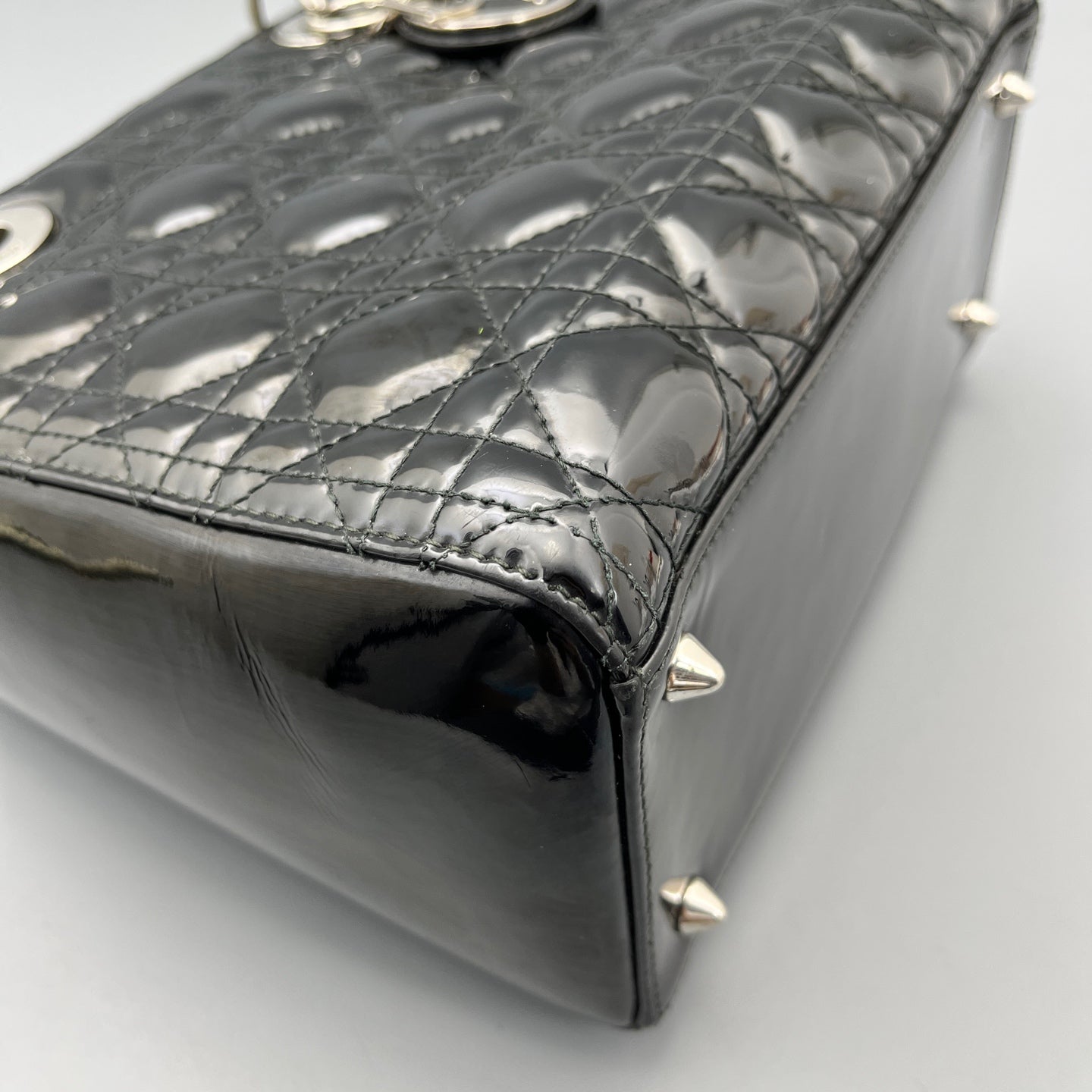 Dior - Lady Dior - Patent leather - Black