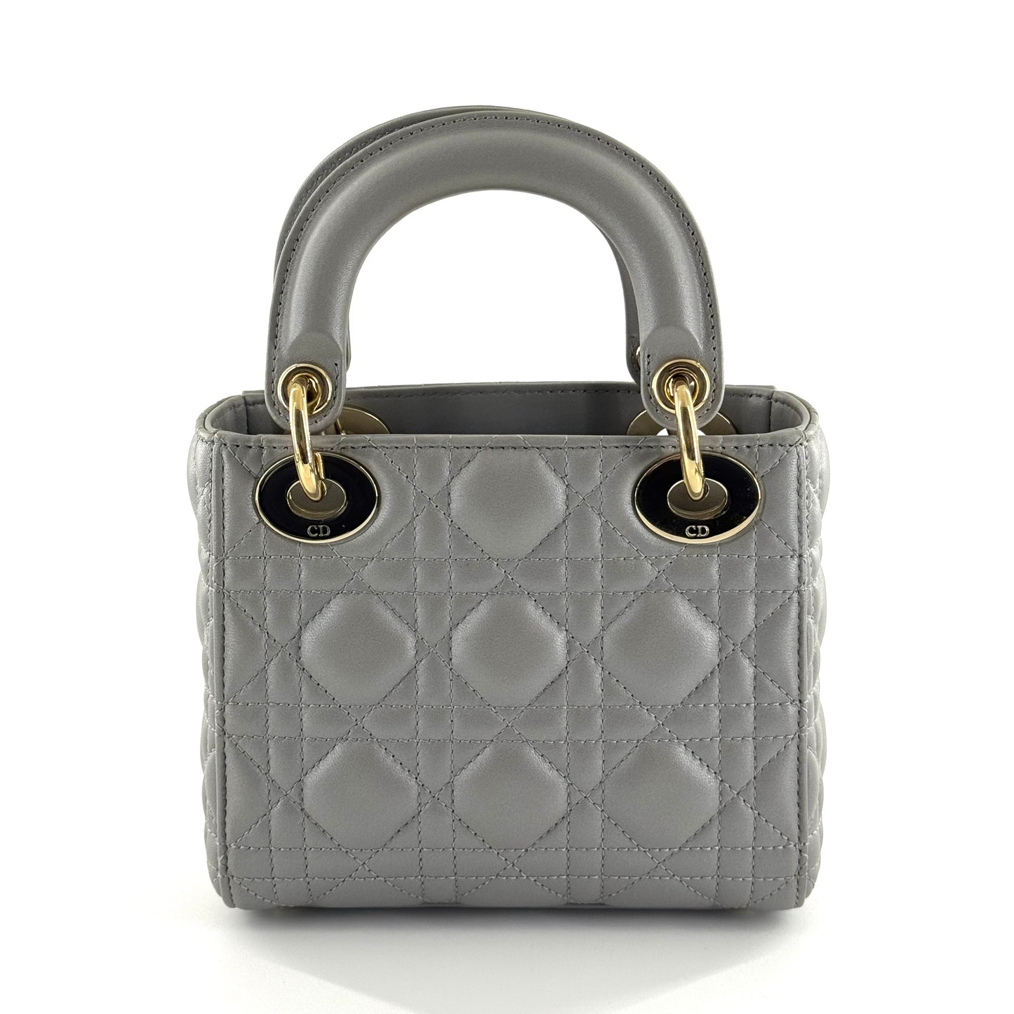 Dior - Lady Dior - Leather - Grey