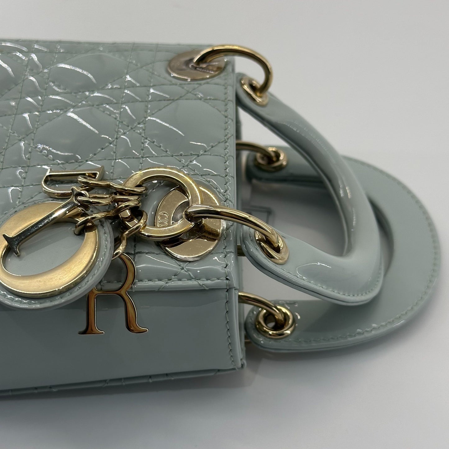 Dior - Lady Dior - Patent leather - Blue