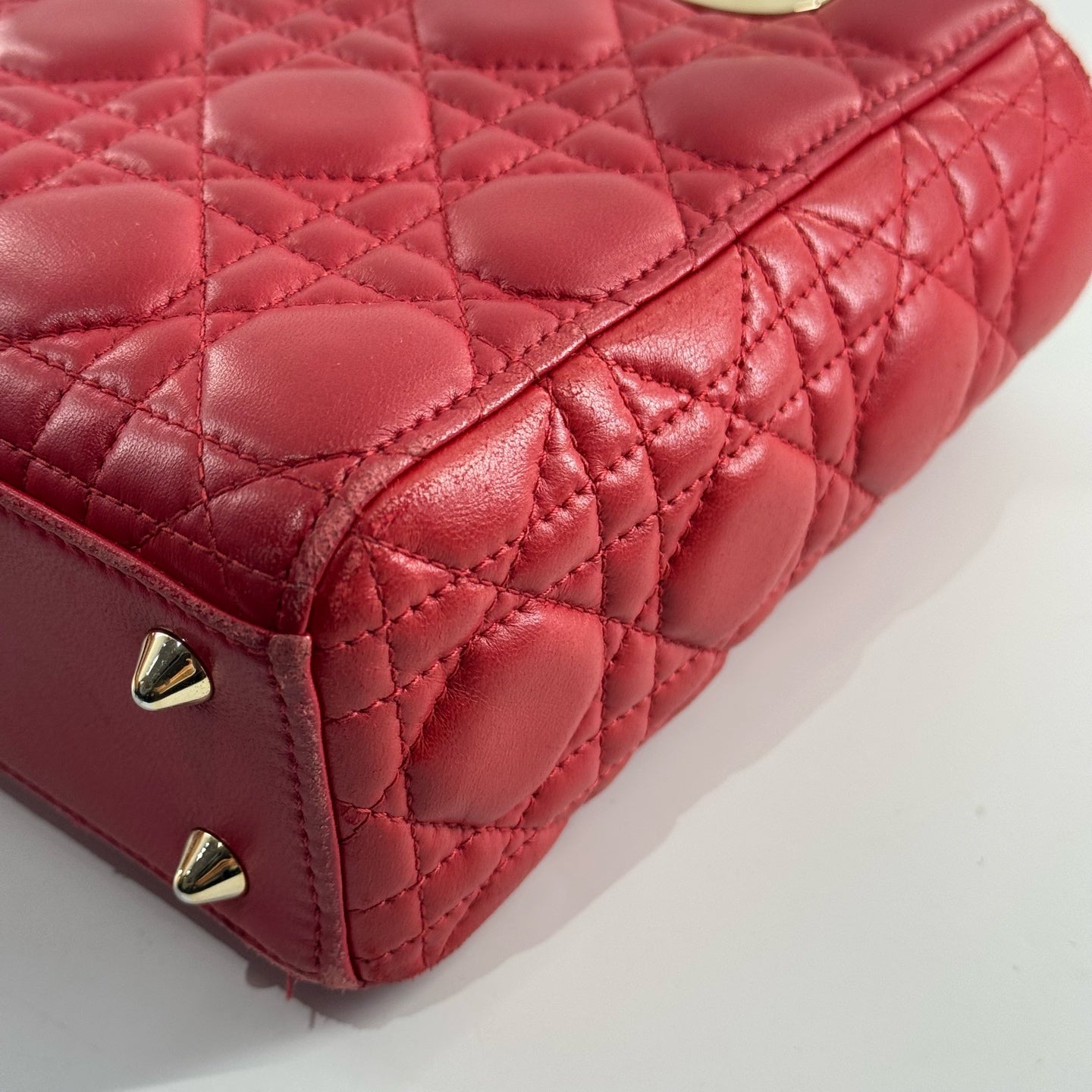 Dior - Lady Dior - Leather - Red