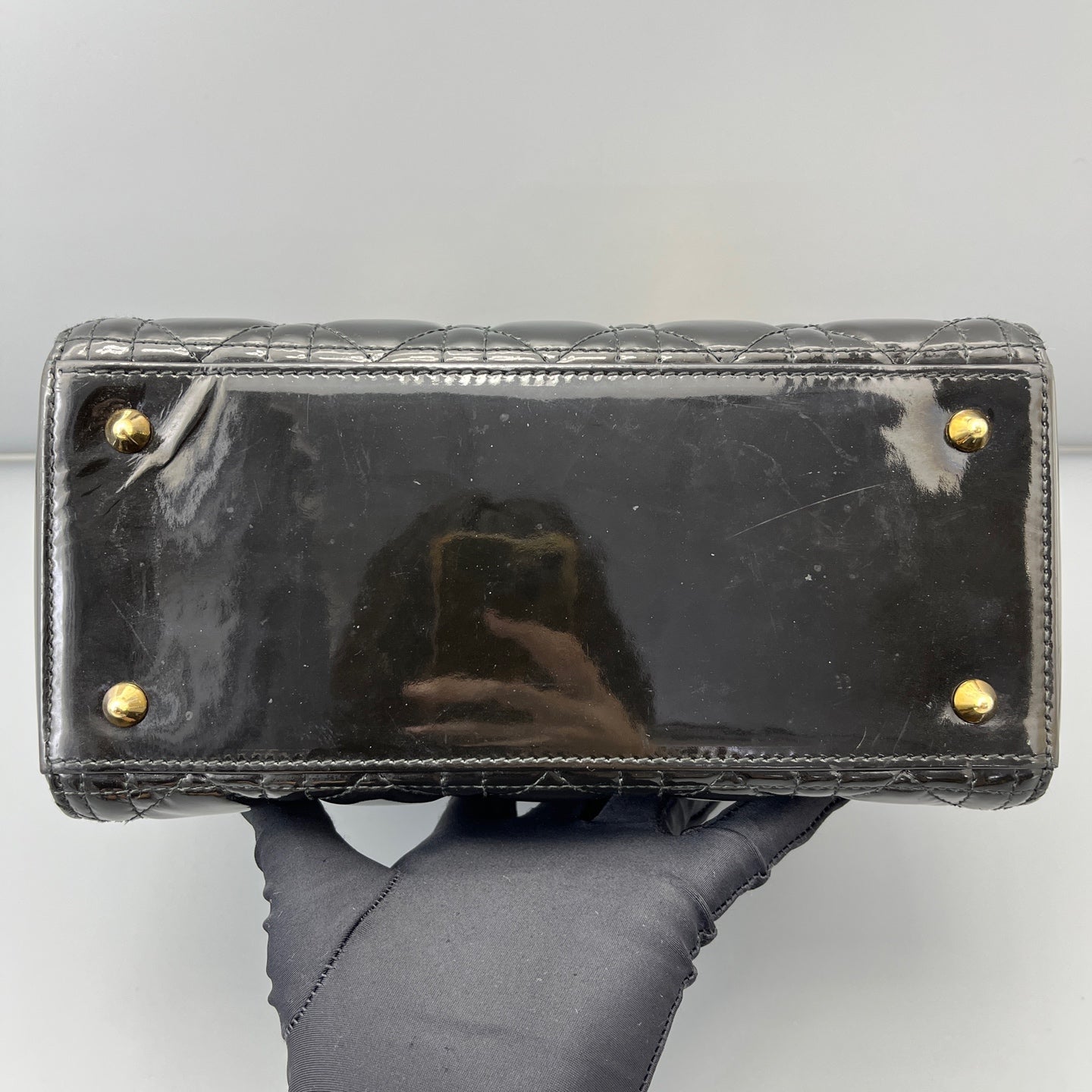 Dior - Lady Dior - Patent leather - Black