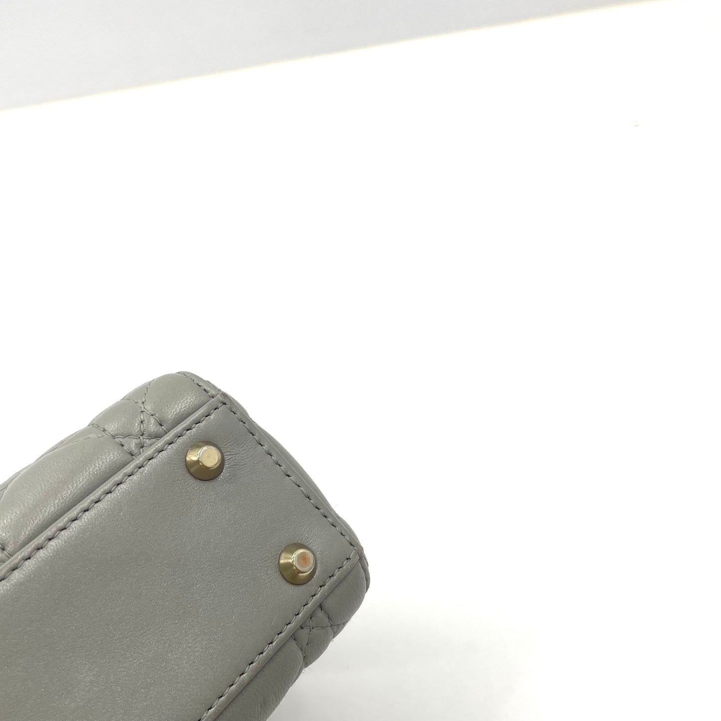 Dior - Lady Dior - Leather - Grey