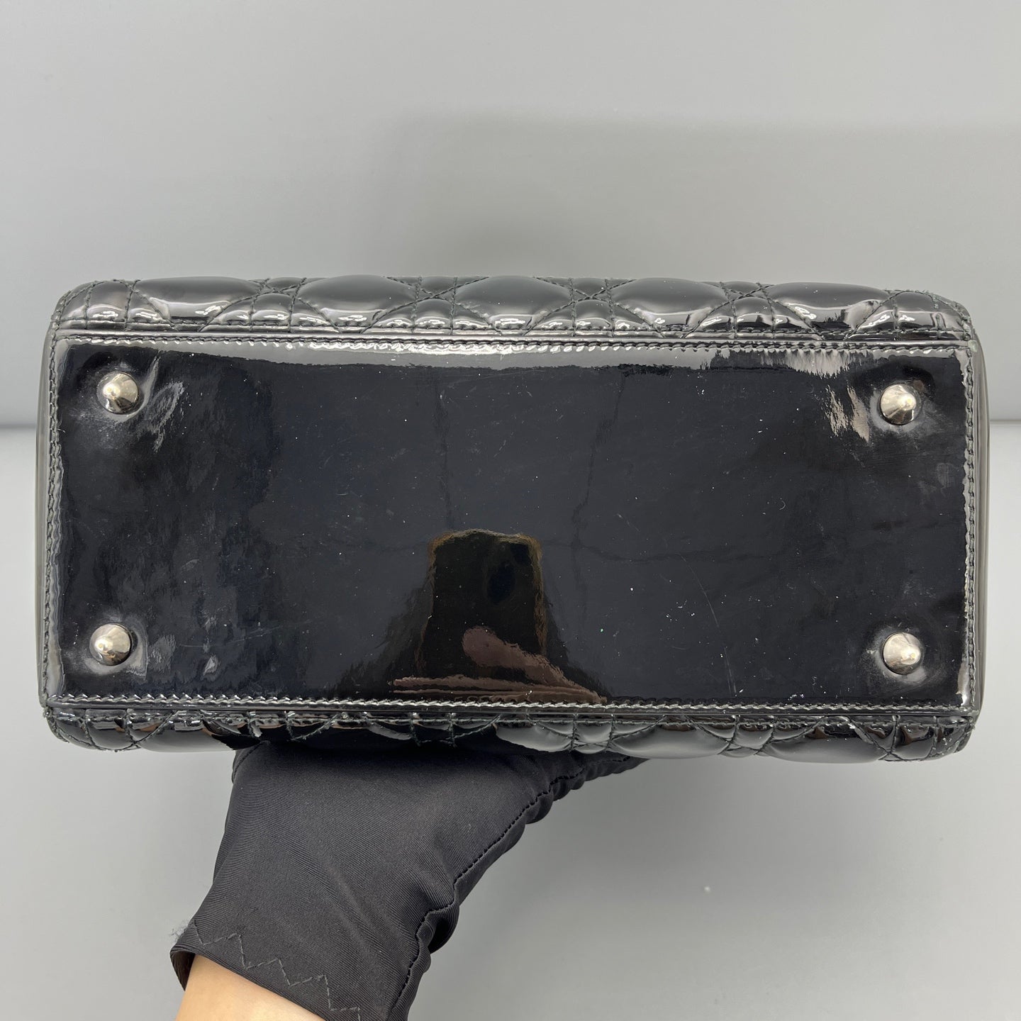Dior - Lady Dior - Patent leather - Black