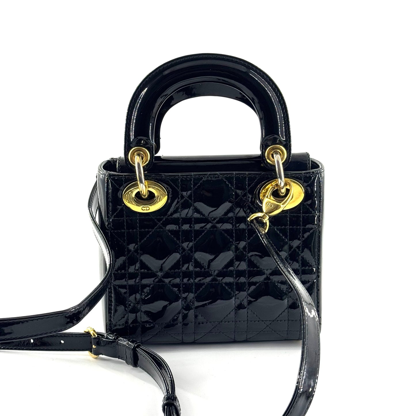 Dior - Lady Dior - Patent leather - Black