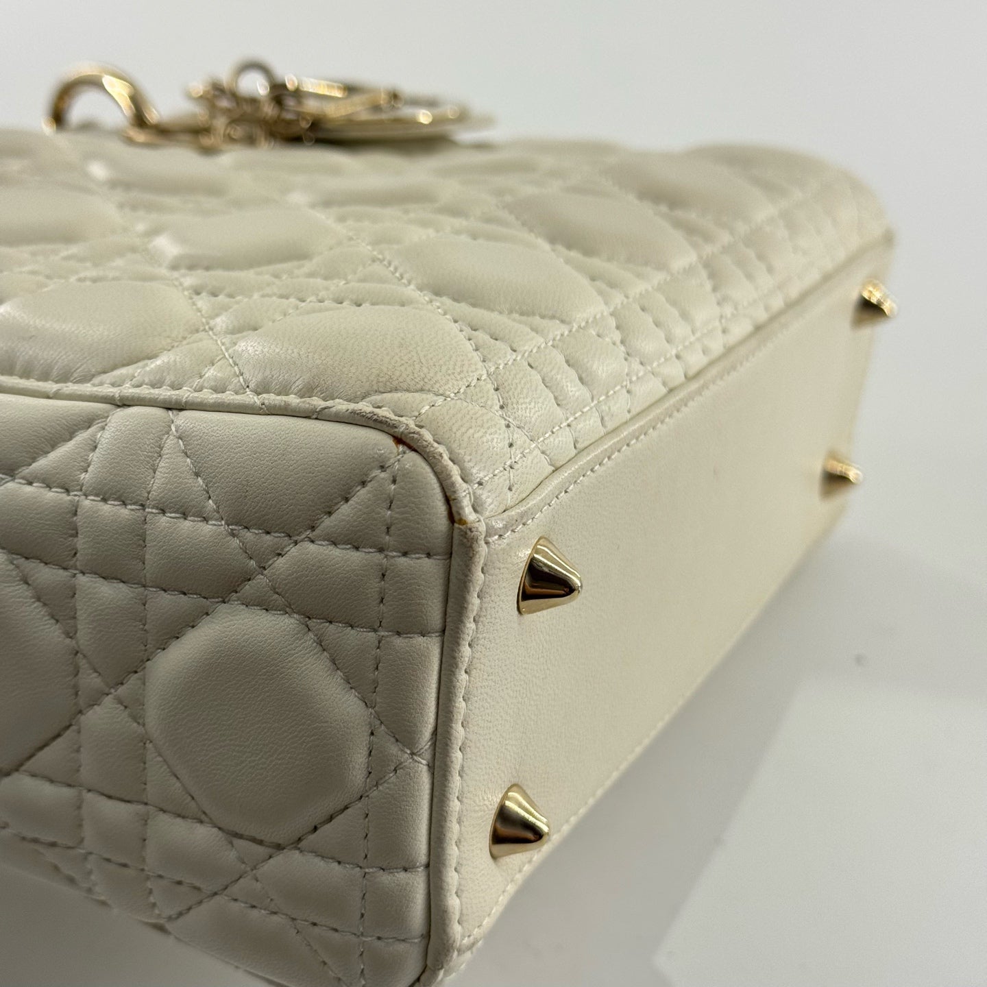 Dior - Lady Dior - Leather - White