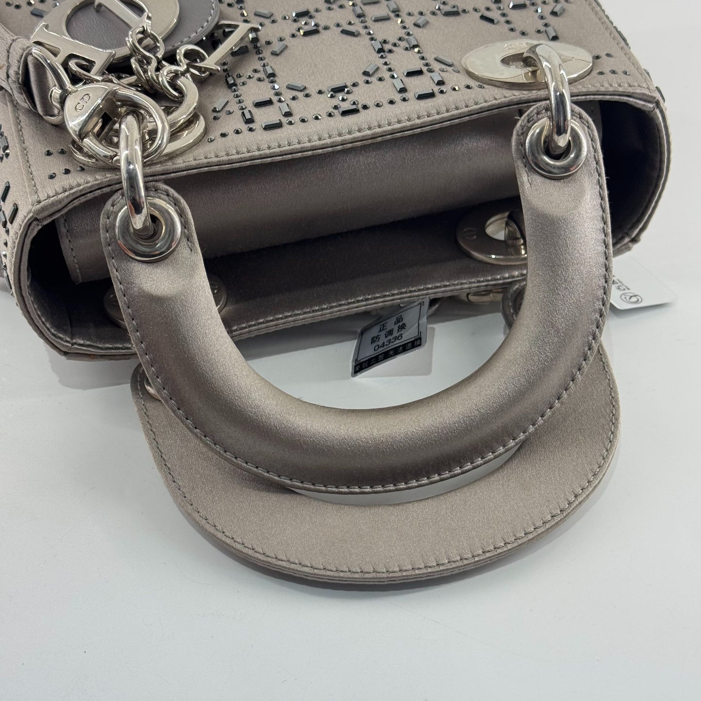Dior - Lady Dior - Satin - Grey
