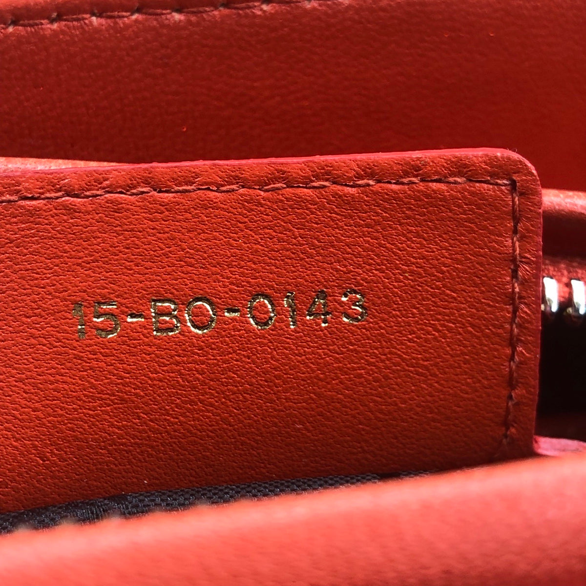 Dior - Lady Dior 5-grid - Leather - Red - (medium)