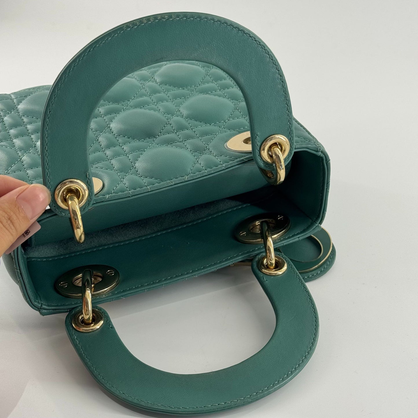 Dior - Lady Dior - Leather - Green