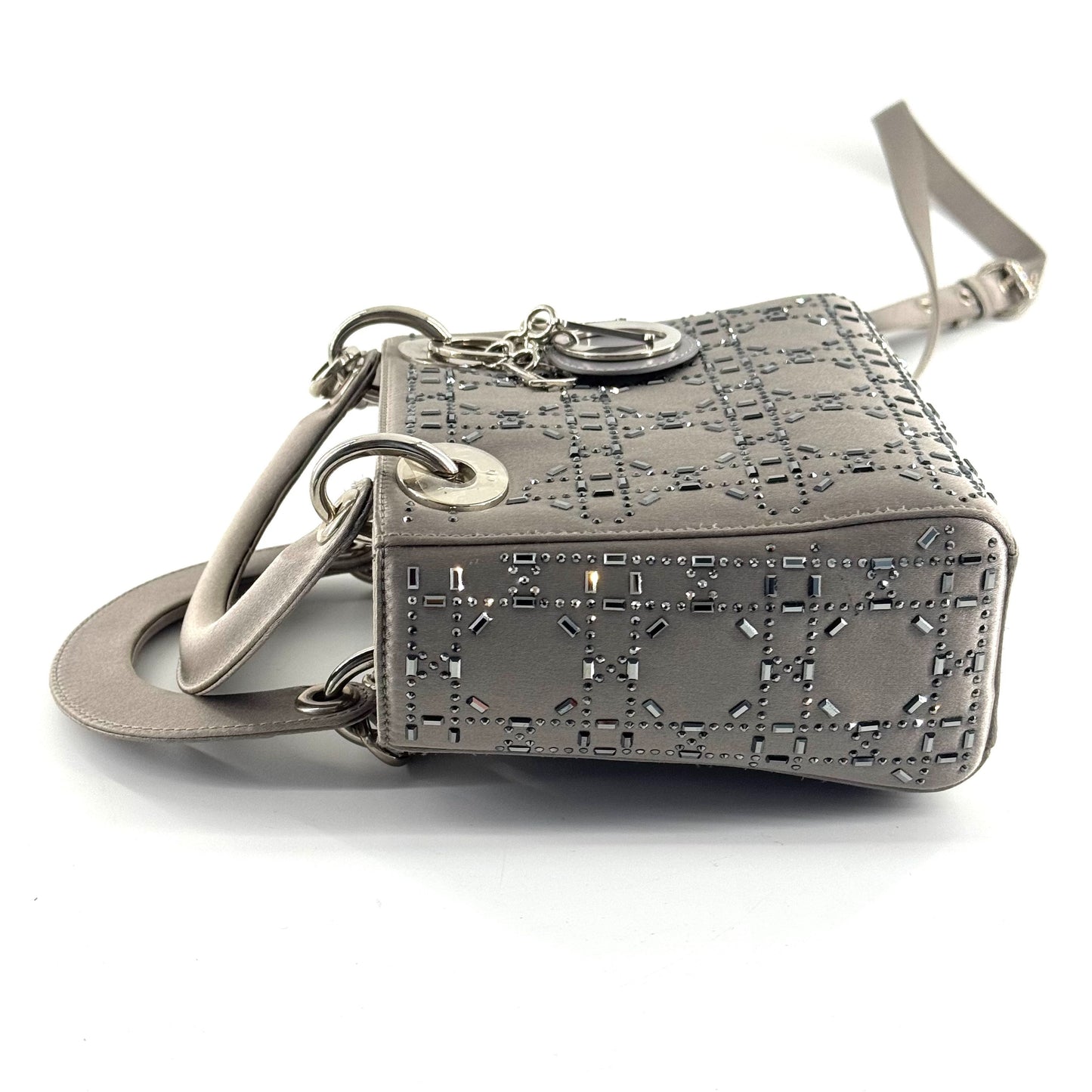 Dior - Lady Dior - Satin - Grey