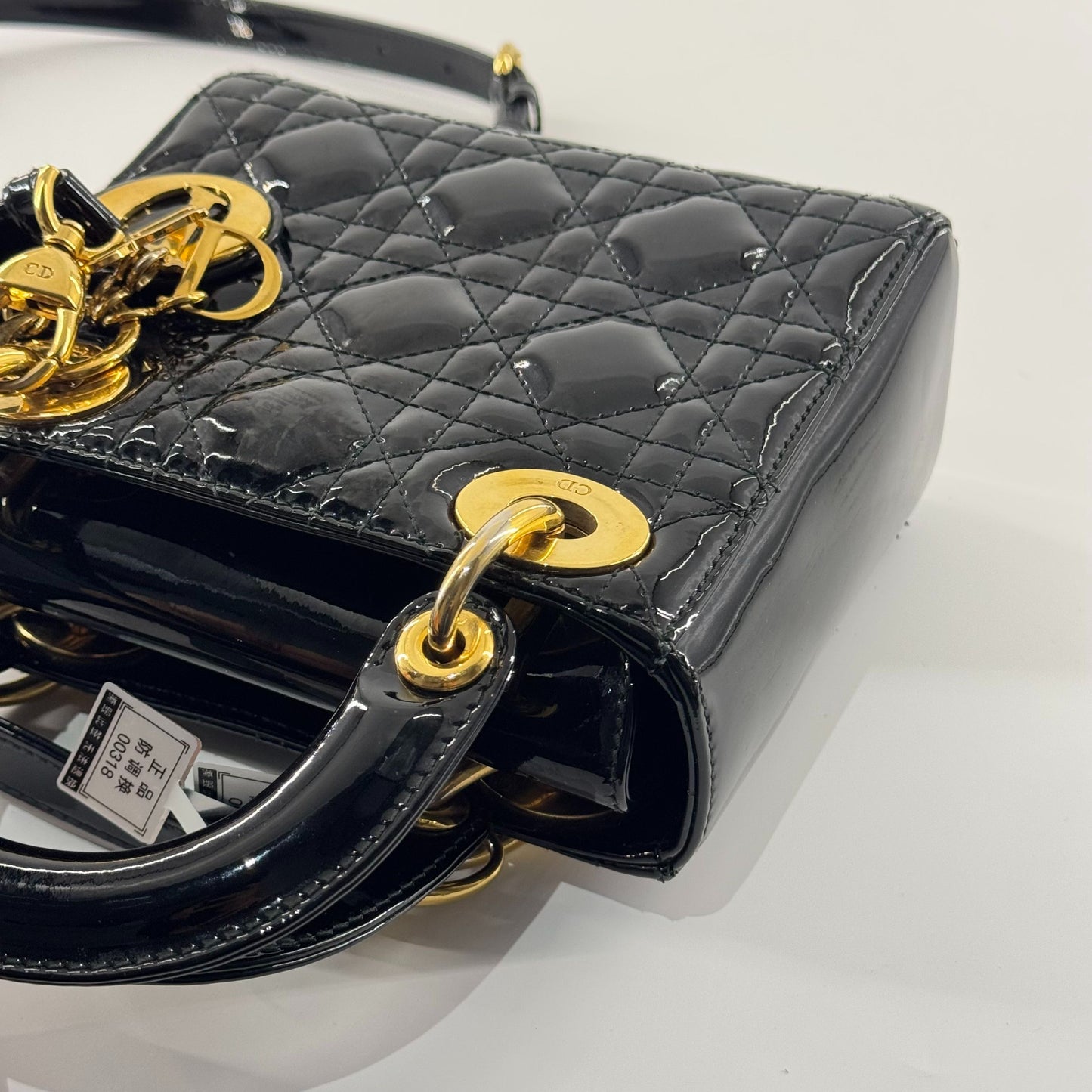 Dior - Lady Dior - Patent leather - Black
