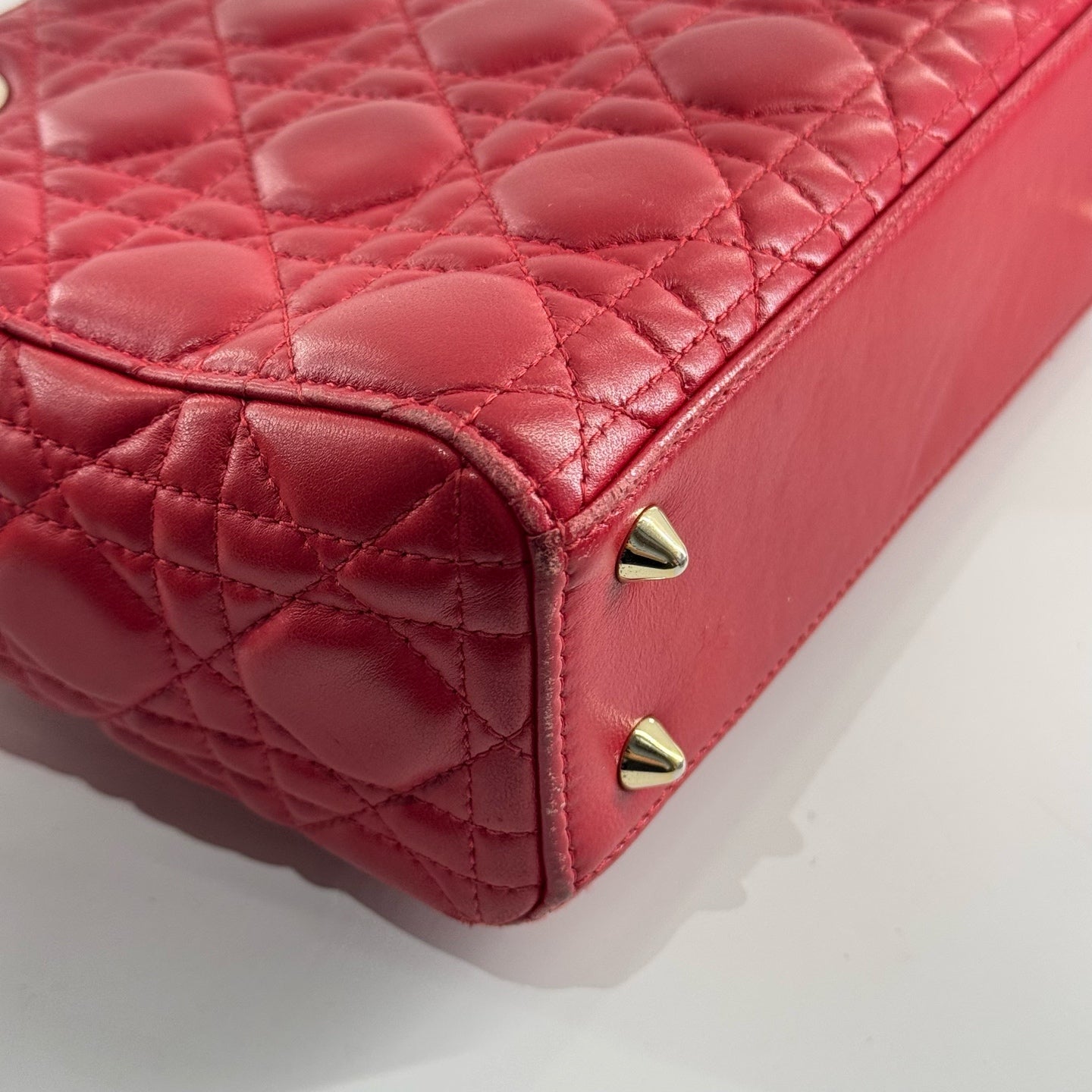 Dior - Lady Dior - Leather - Red