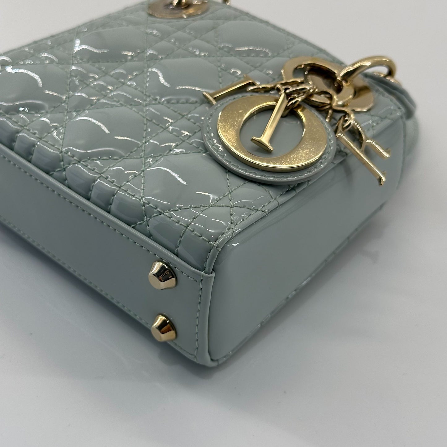 Dior - Lady Dior - Patent leather - Blue