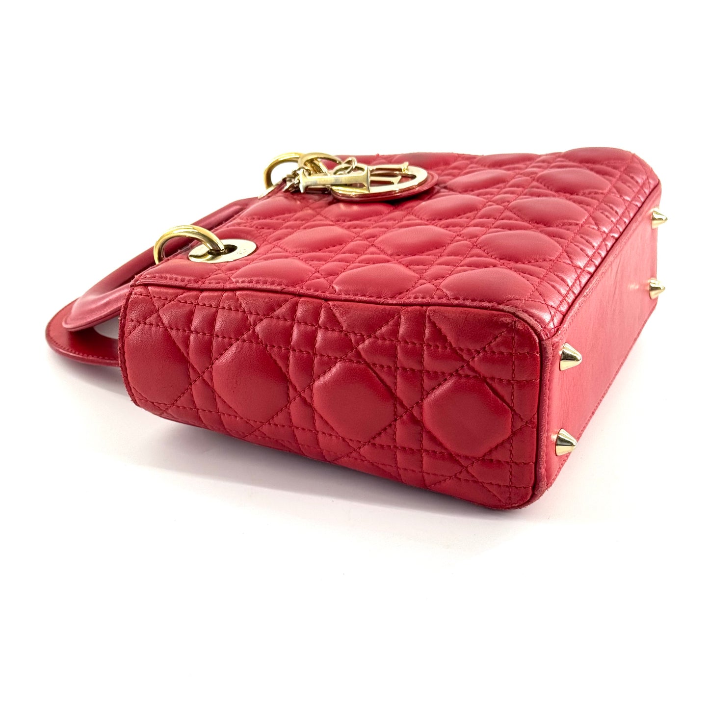 Dior - Lady Dior - Leather - Red