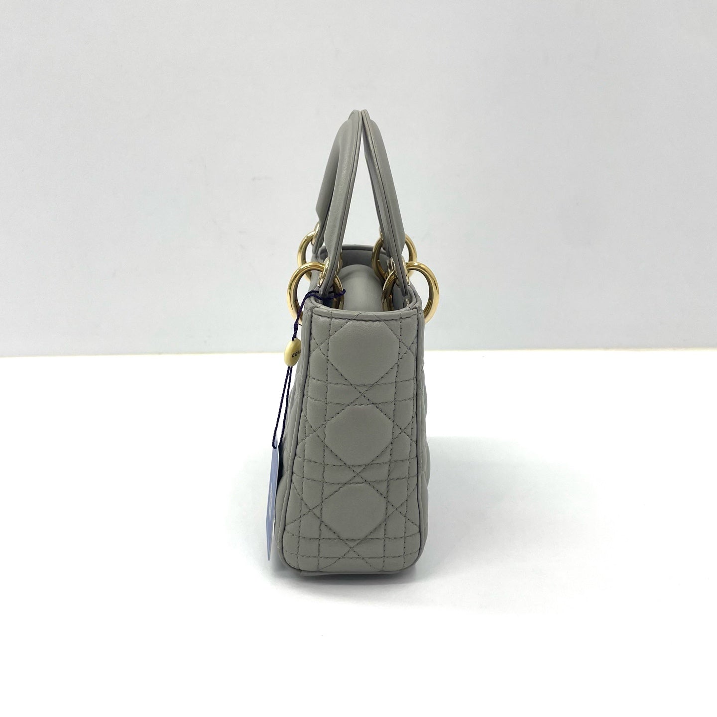 Dior - Lady Dior - Leather - Grey