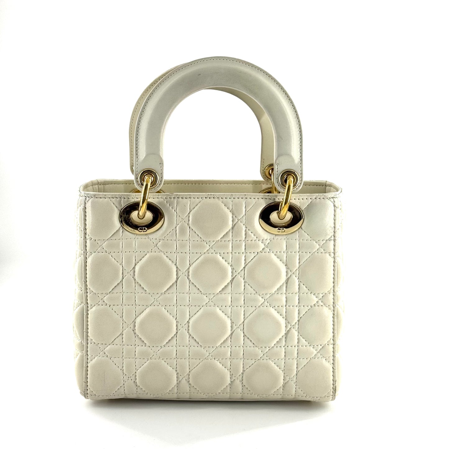 Dior - Lady Dior - Leather - White