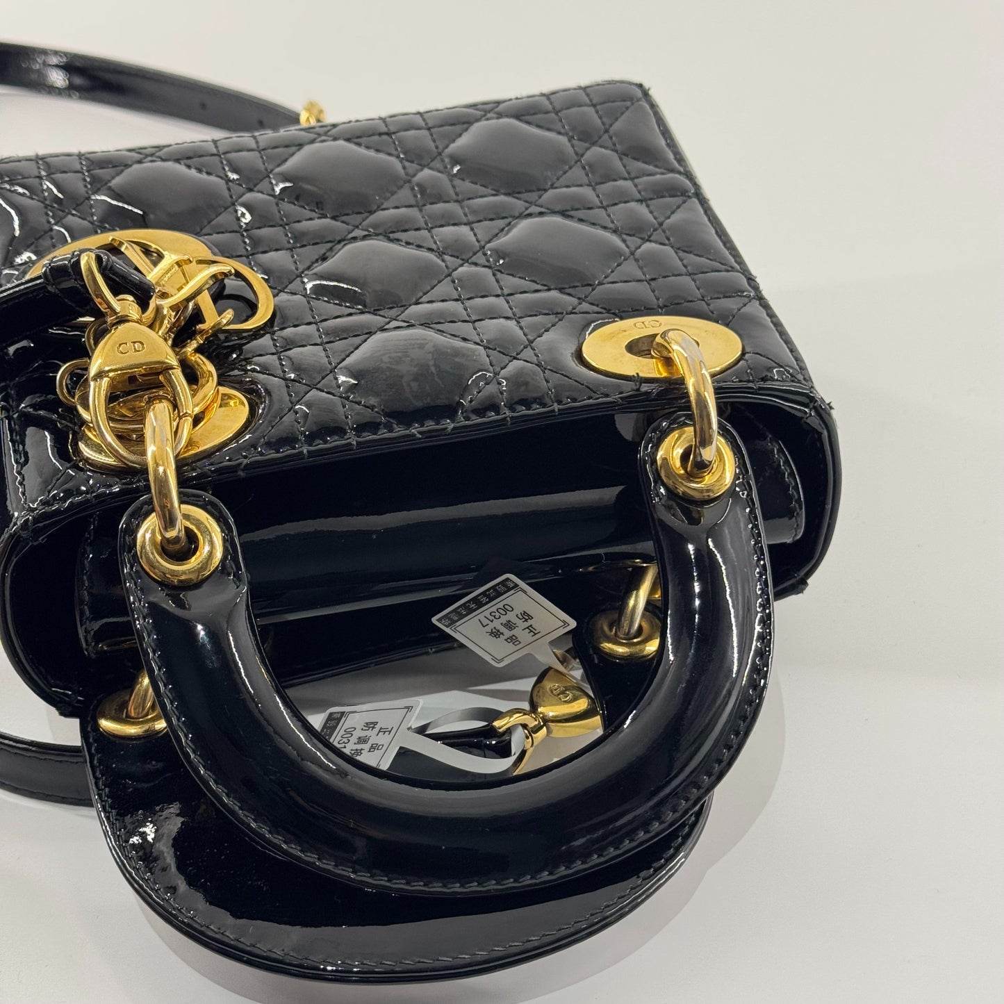 Dior - Lady Dior - Patent leather - Black