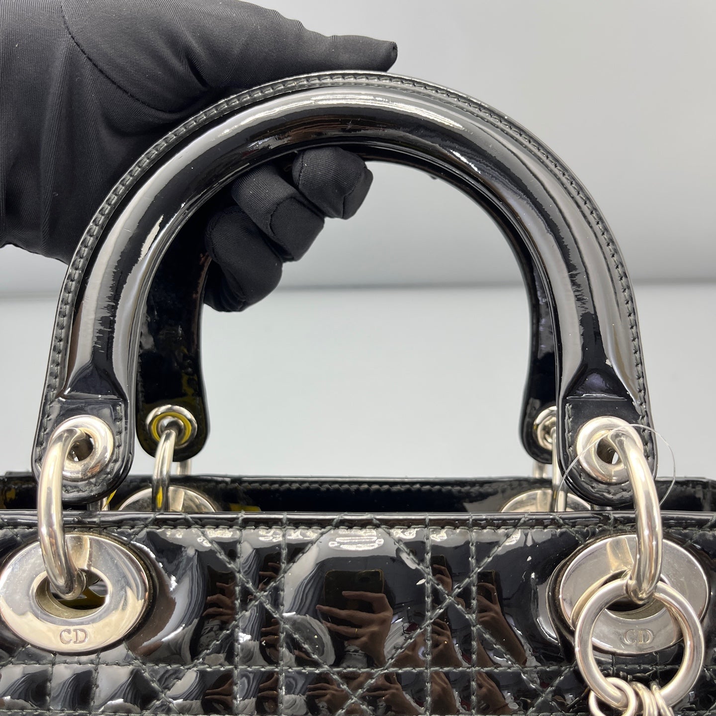 Dior - Lady Dior - Patent leather - Black