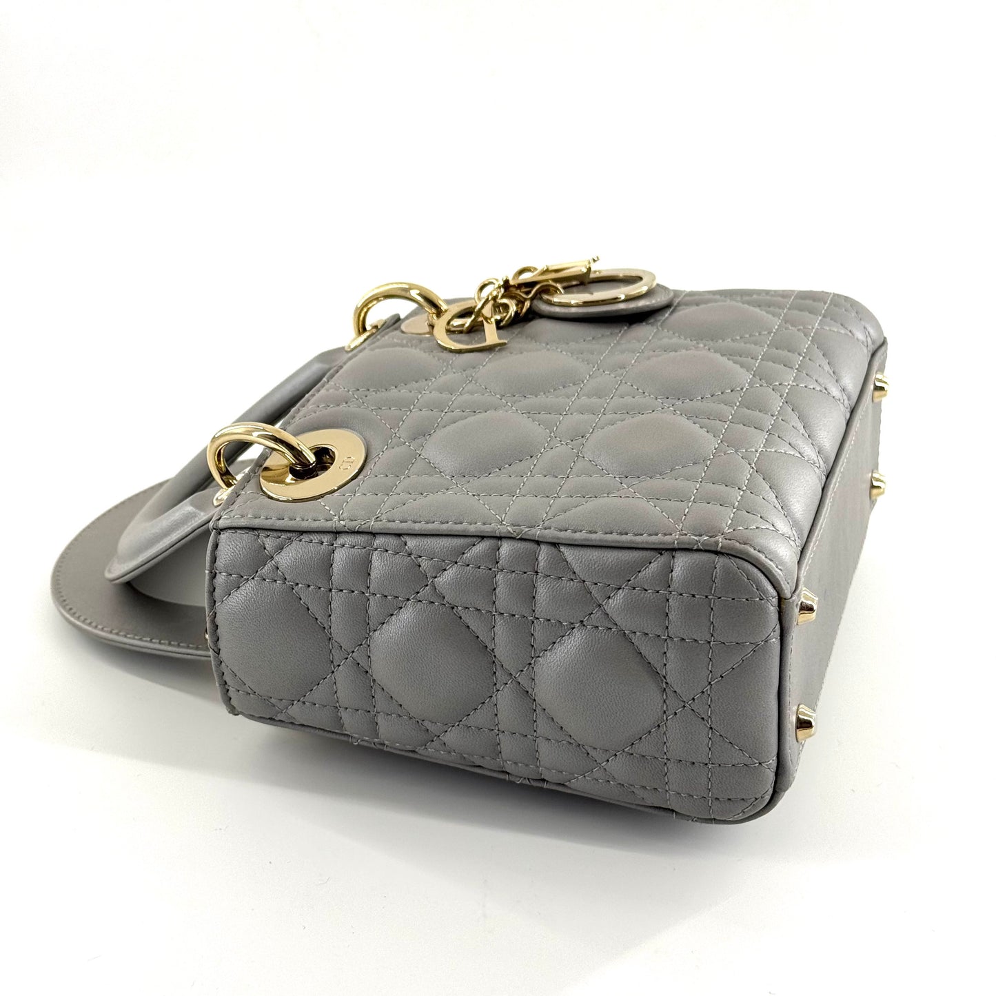 Dior - Lady Dior - Leather - Grey