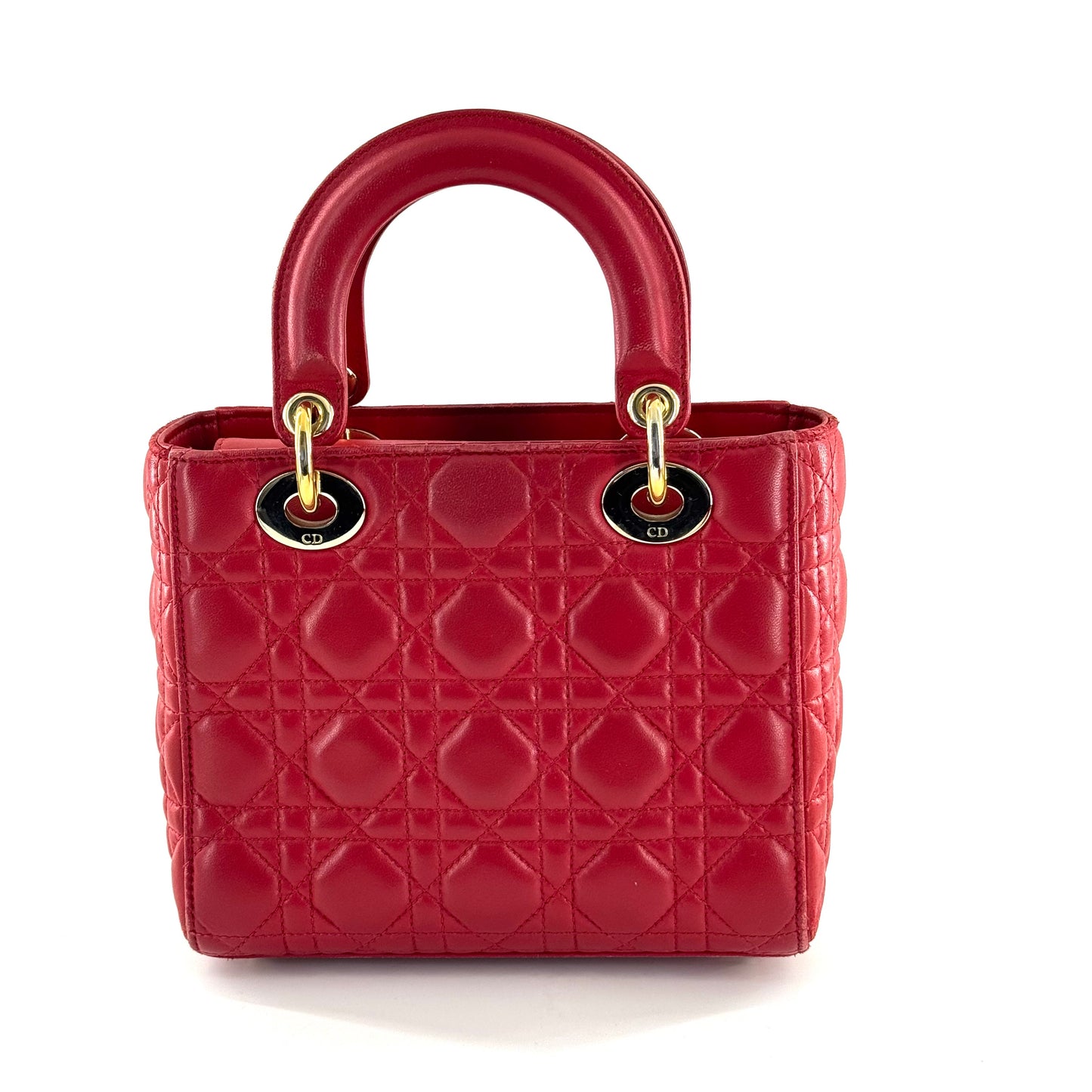 Dior - Lady Dior - Leather - Red