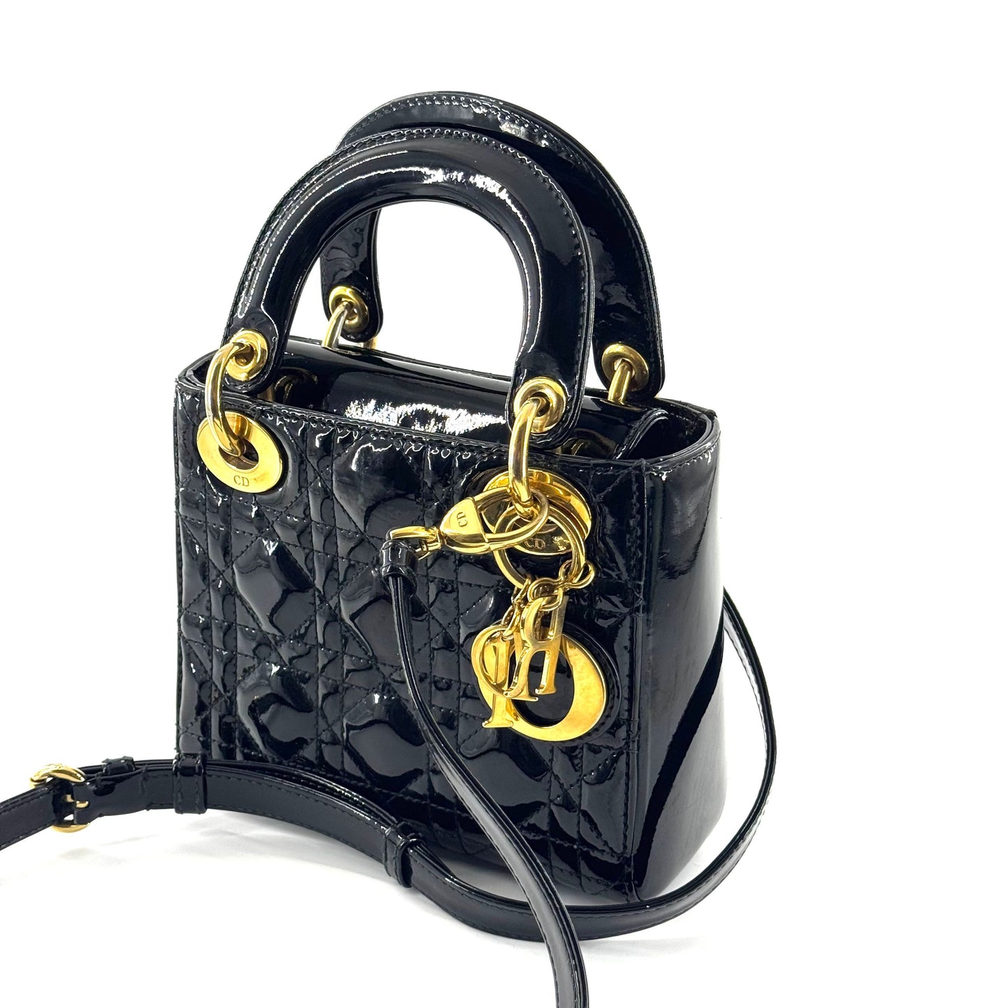Dior - Lady Dior - Patent leather - Black