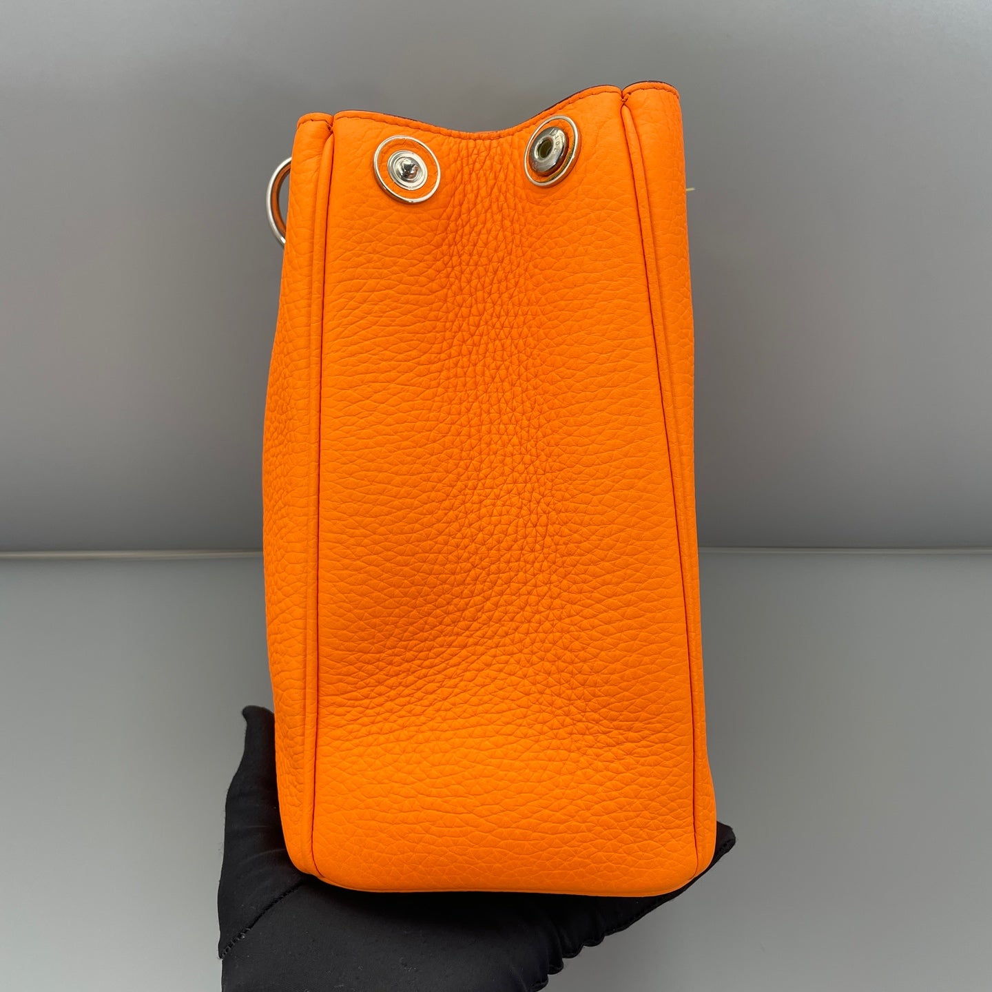 Dior - Lady Dior Bag - Leather - Orange - (medium)