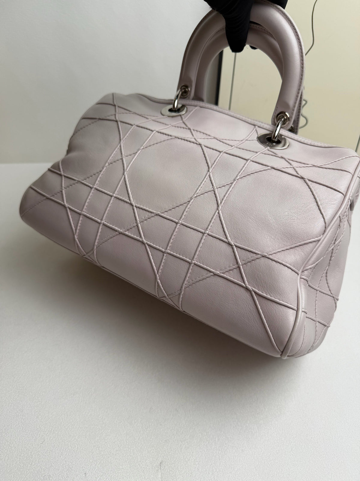 Dior - Lady Dior Boston - Leather - Pink
