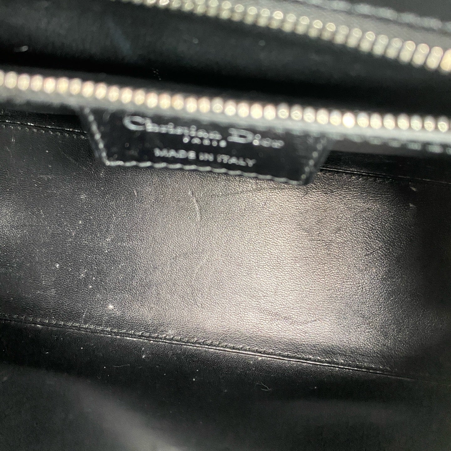 Dior - Lady Dior - Calfskin leather - Black - (Medium)