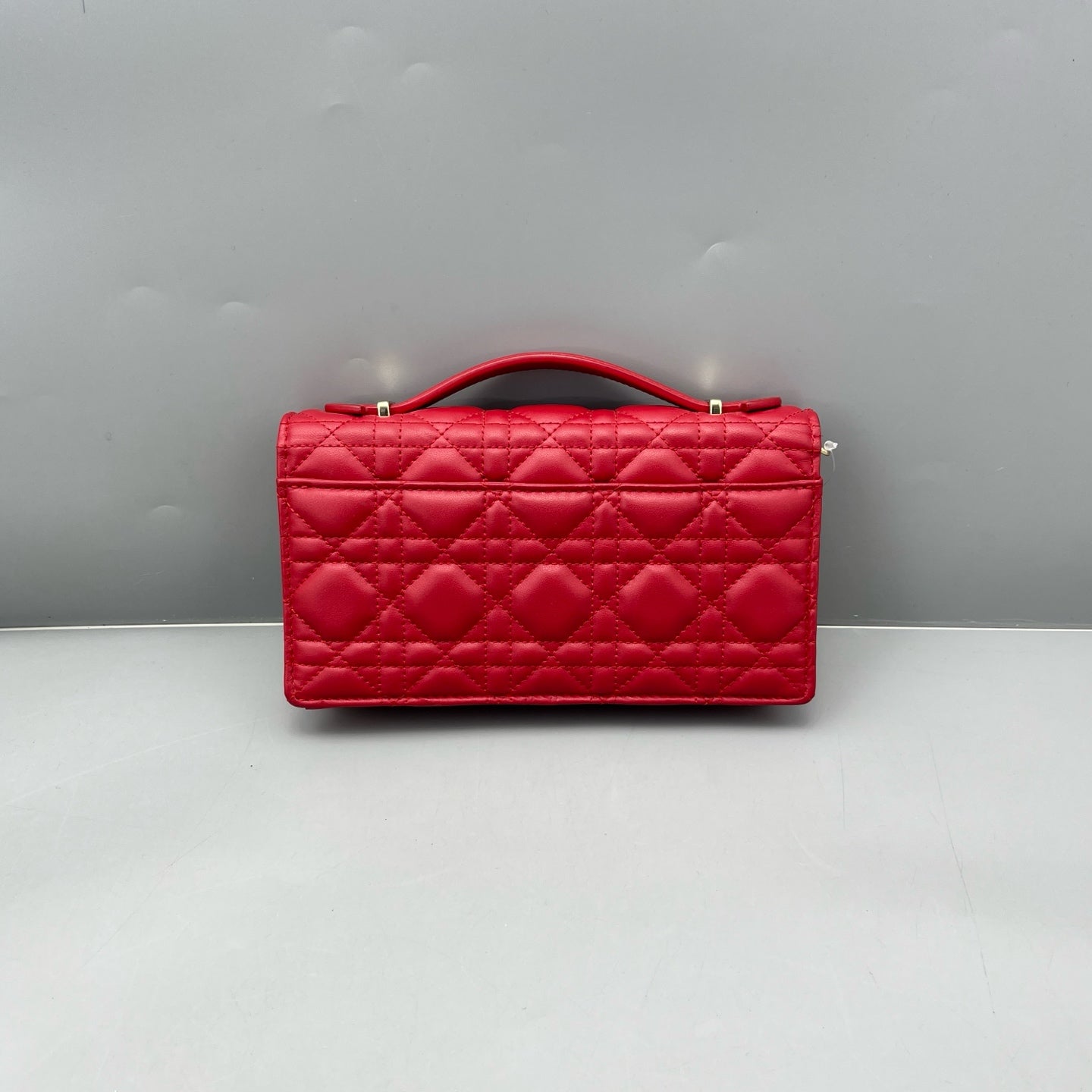 Dior - Lady Dior Chain Bag - Leather - Red - (mini)