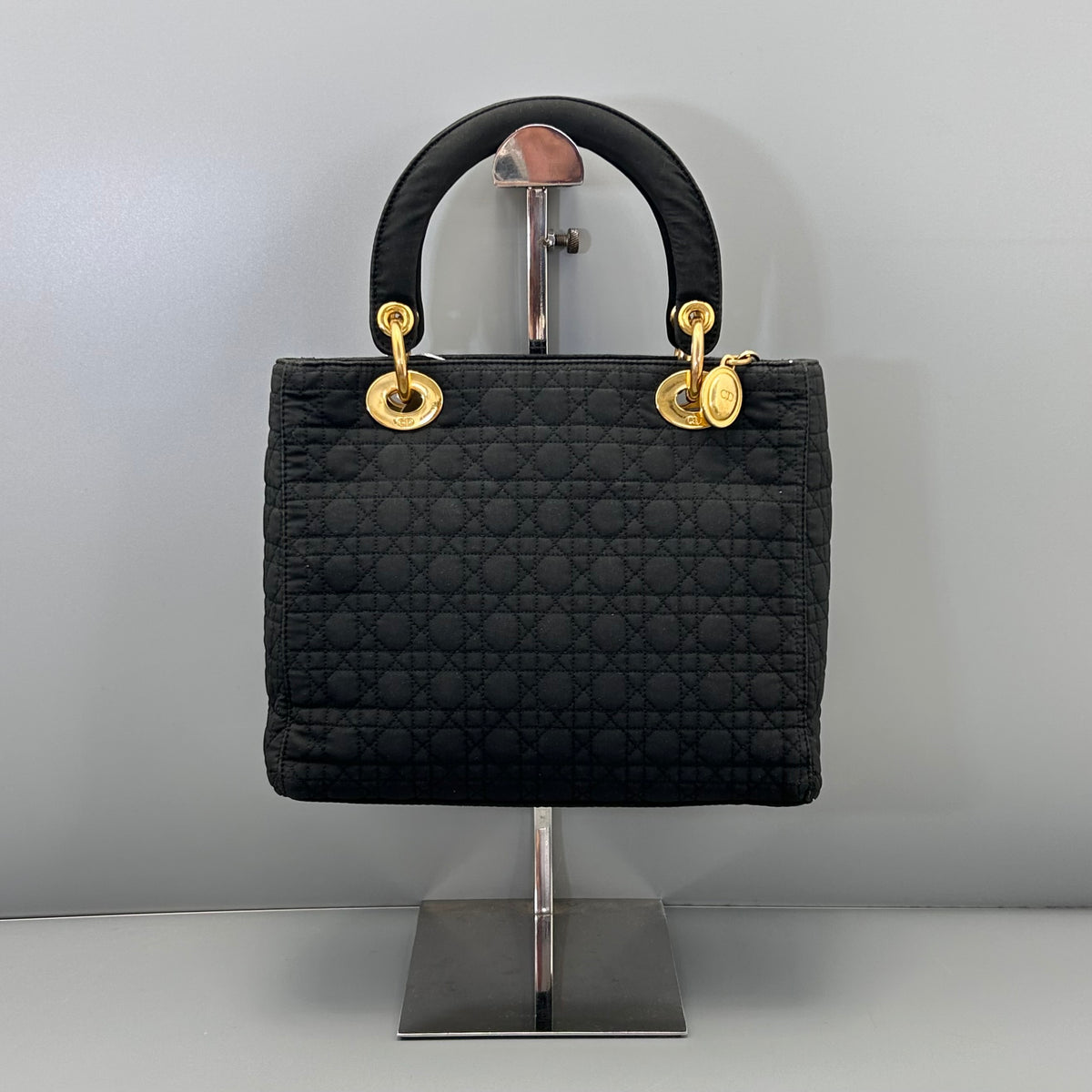 Dior - Lady Dior - Cloth - Black - (Medium)